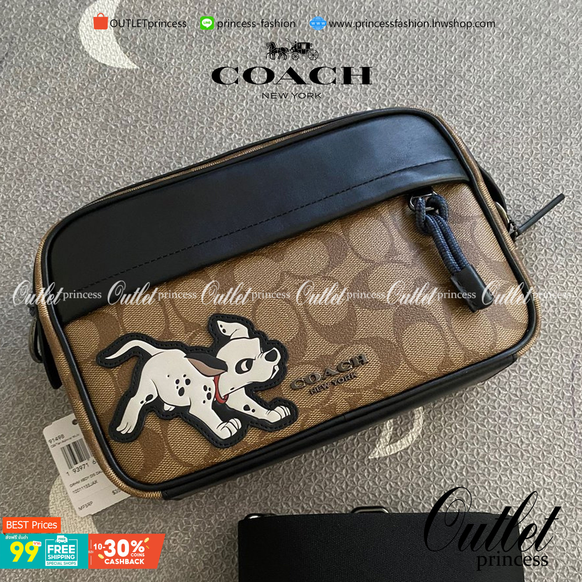 COACH F91498 DISNEY X COACH GRAHAM CROSSBODY