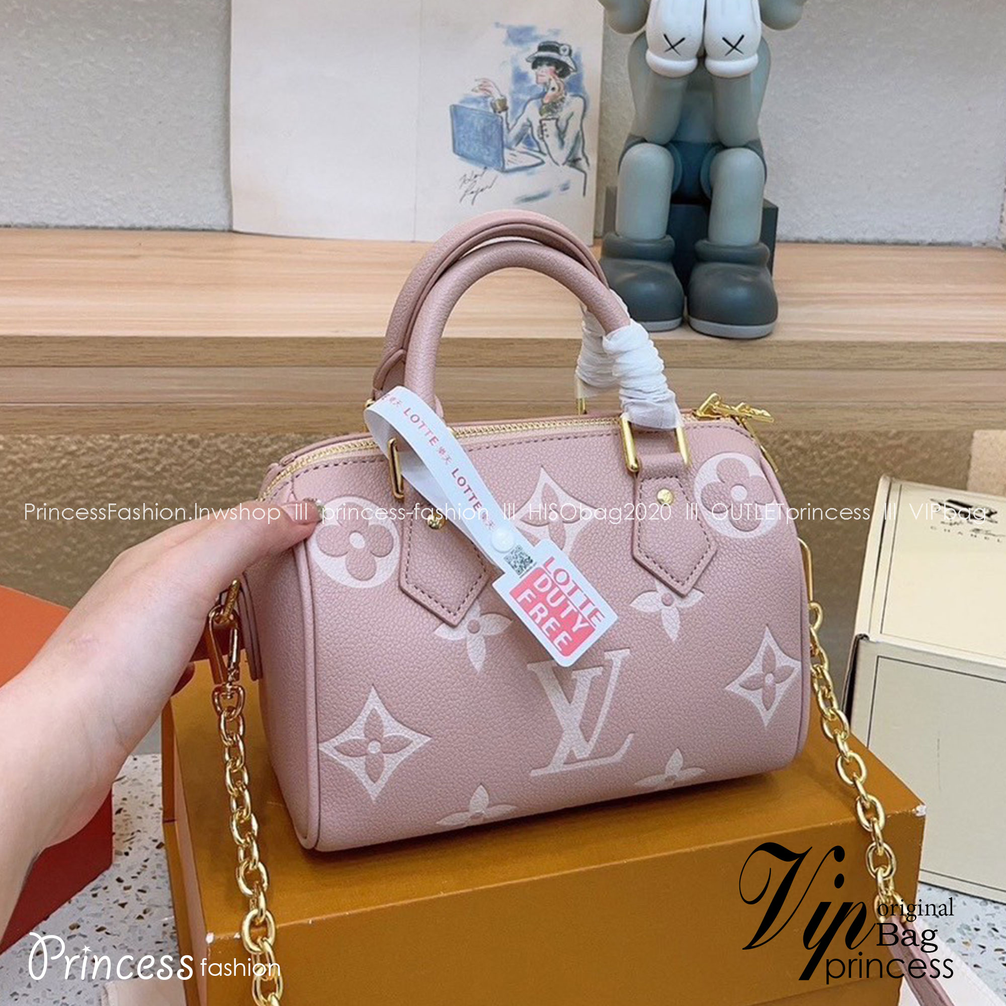LV Speedy Bandoulière 20 Bicolor Monogram Bag / LV BAG พร้อมส่ง 4 สี Rare item น้องกระเป๋าทรงหมอนไซส์น่ารัก ดีไซน์น่าใช้มากๆ