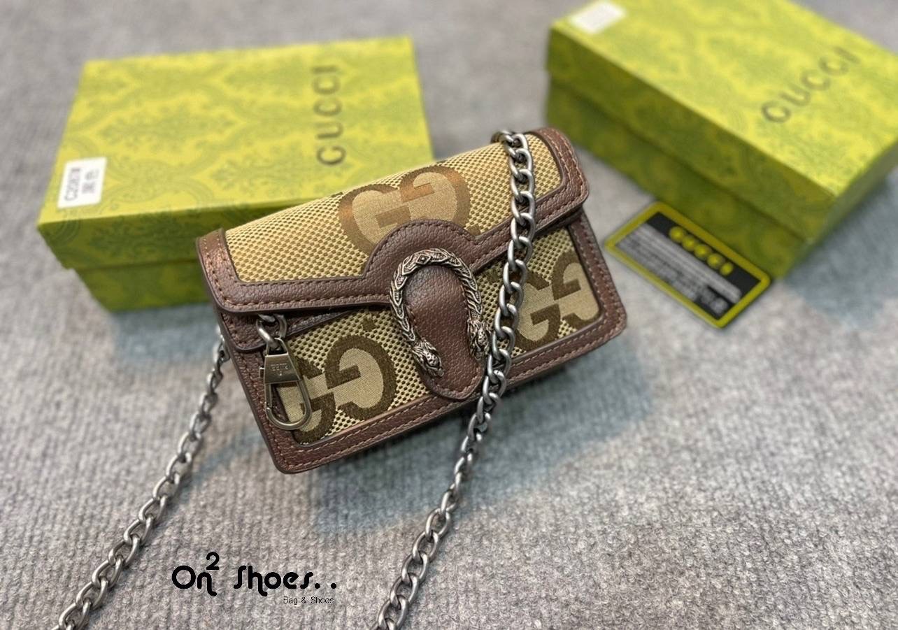 GUCCI Dionysus leather super mini bag / GG Dionysus Wallet พร้อมส่งที่ไทย งานสวยเลยค่า ขนาดกำลังน่ารัก อะไหล่สั่งผลิตเฉพาะรุ่น สะพายขึ้นไหล่คือสวยหรูเลยค่า