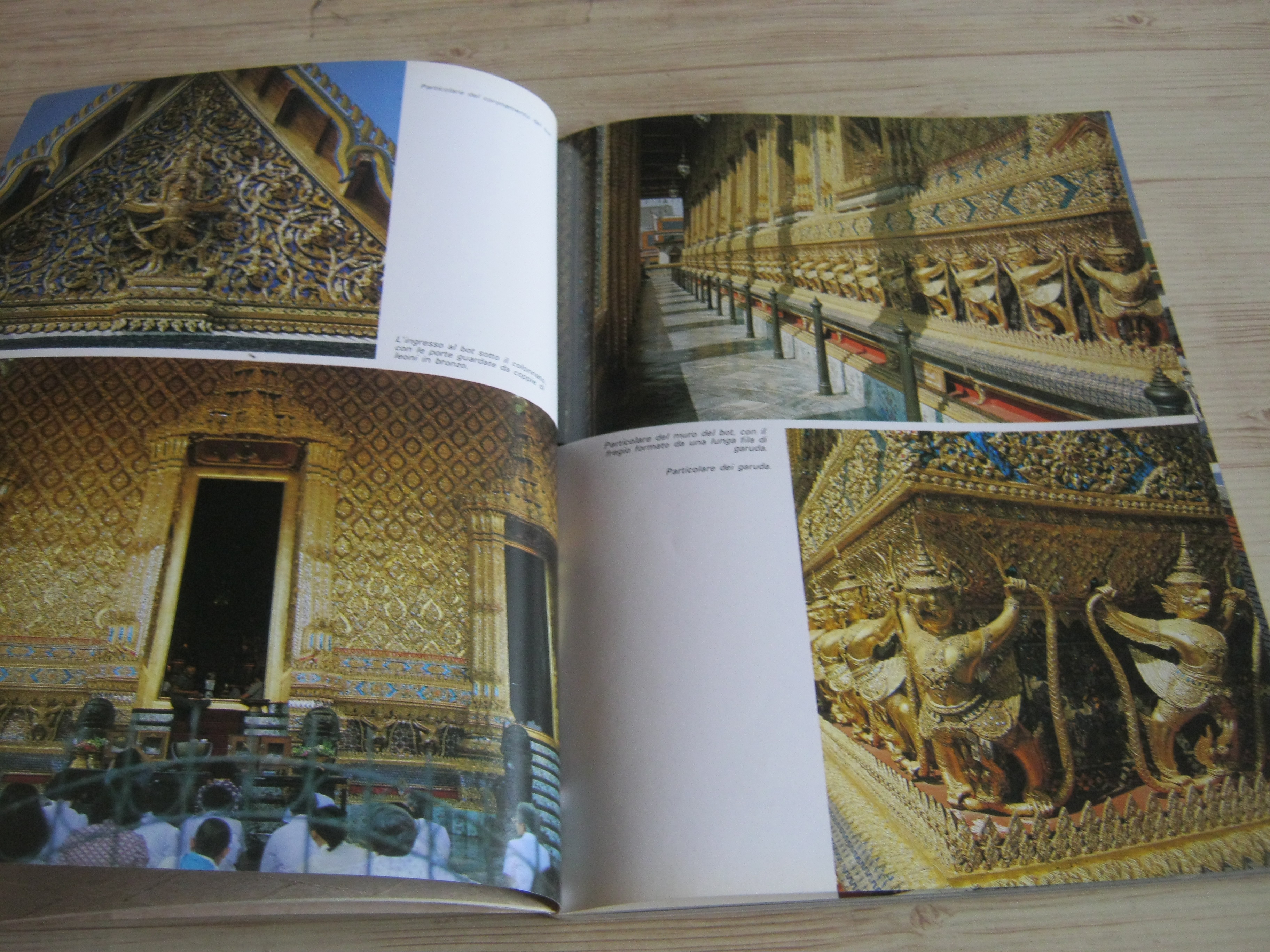 BANGKOK AYUTTHAYA PATTAYA EDIZIONE ITALIANA By Giovanna Magi (ภาพสี่สีทั้งเล่ม)