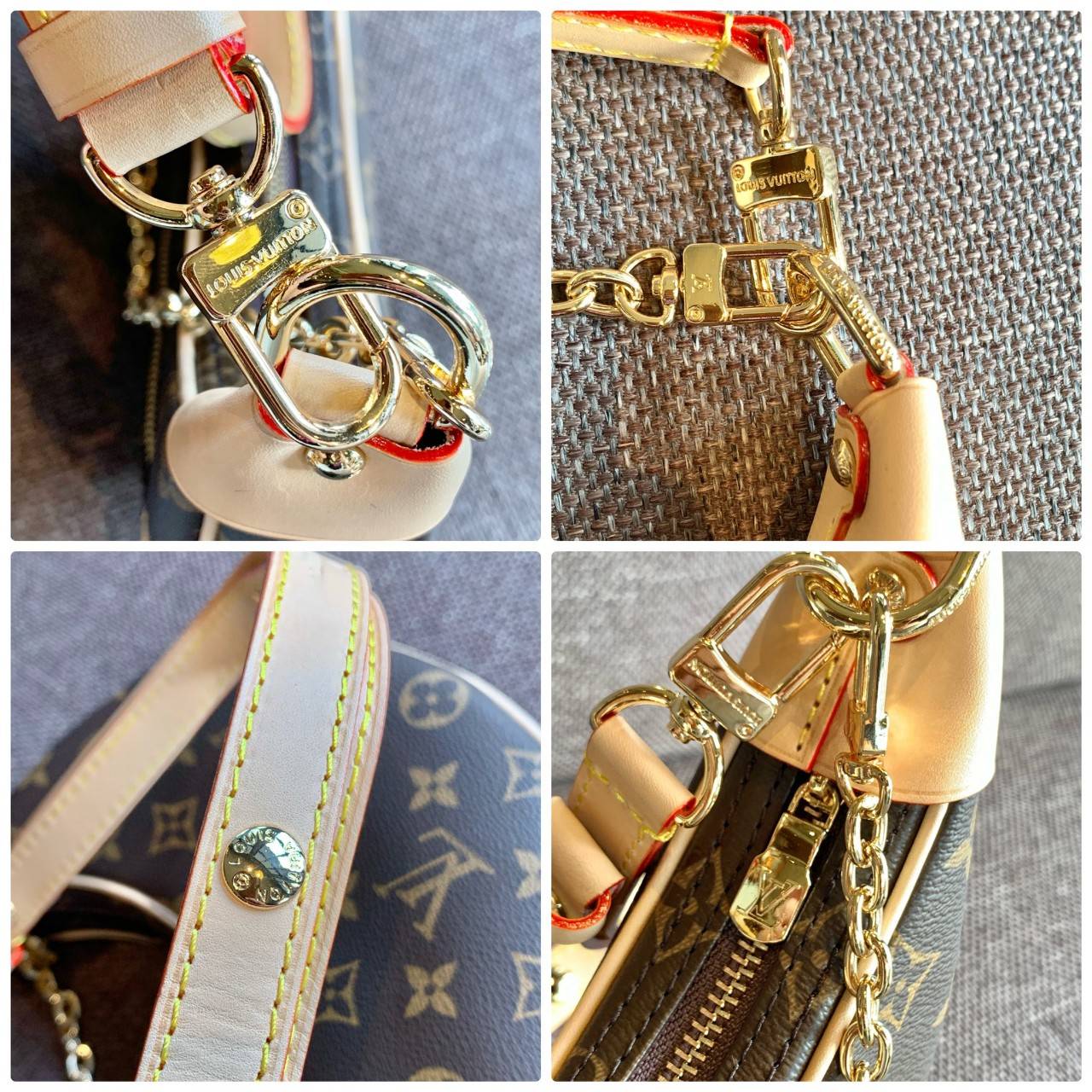 LOUIS VUITTON MONOGRAM LOOP BAG กระเป๋าทรง Loop ที่รังสรรค์ออกมาได้สวย เก๋ และดูดีมากๆ หนังแท้ มีความนิ่มละมุน สัมผัสแล้วคือใช่เลยค่ะ😘 ด้านหน้ามีช่องซิปเล็กให้ใส่ของจุกจิก เปิด-ปิดช่องหลักแบบซิป ภายในสามารถใส่กระเป๋าเงินใบกลางได้;มือถือได้ทุกรุ่น;