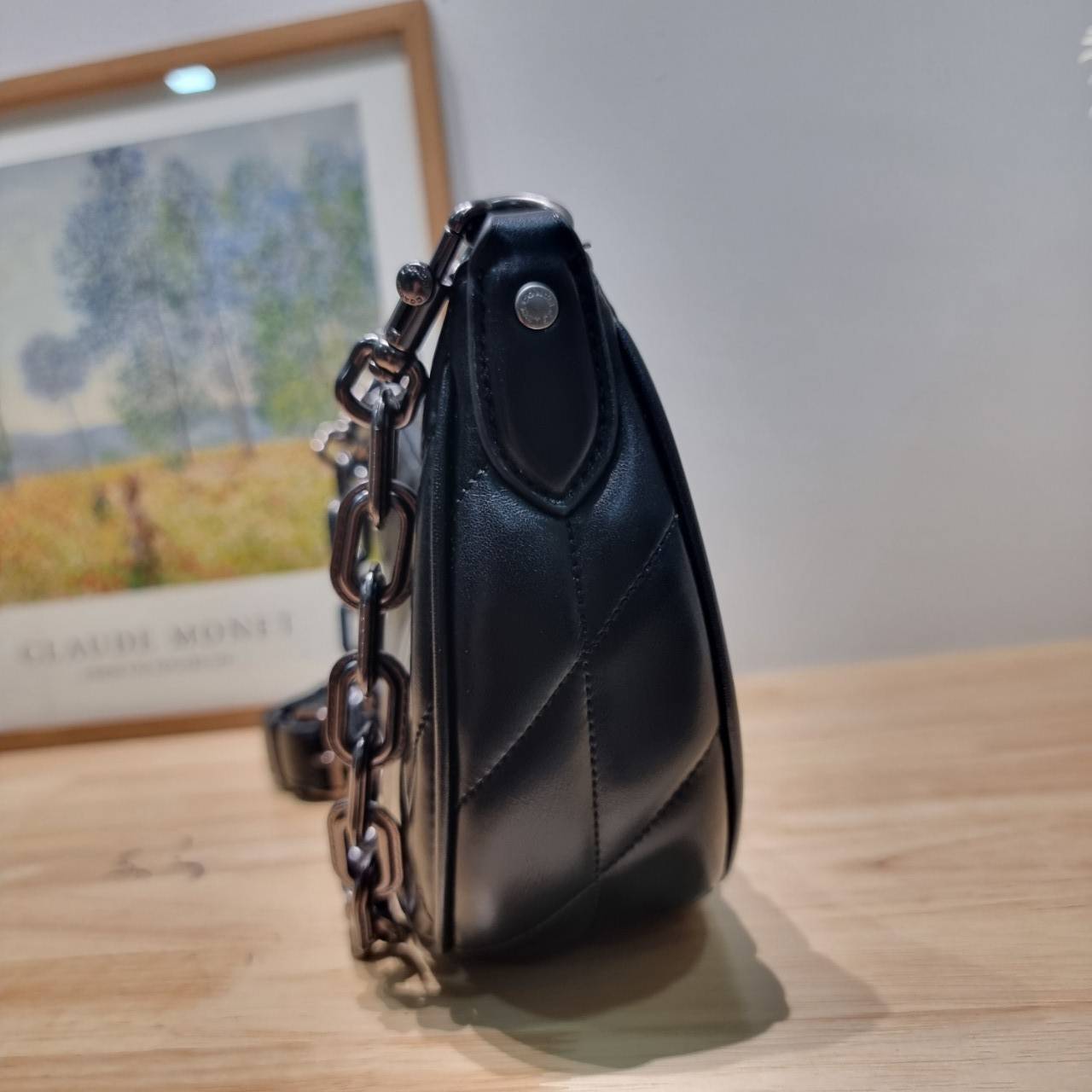 พร้อมส่ง 4 สี COACH CP148 MIRA SHOULDER BAG WITH PILLOW QUILTING กระเป๋าสะพายดีไซน์สวย 🧡 เกรดท็อปออริจินอล 1:1 สลับแท้ เกรดดีสุด ใช้งานต่างประเทศได้