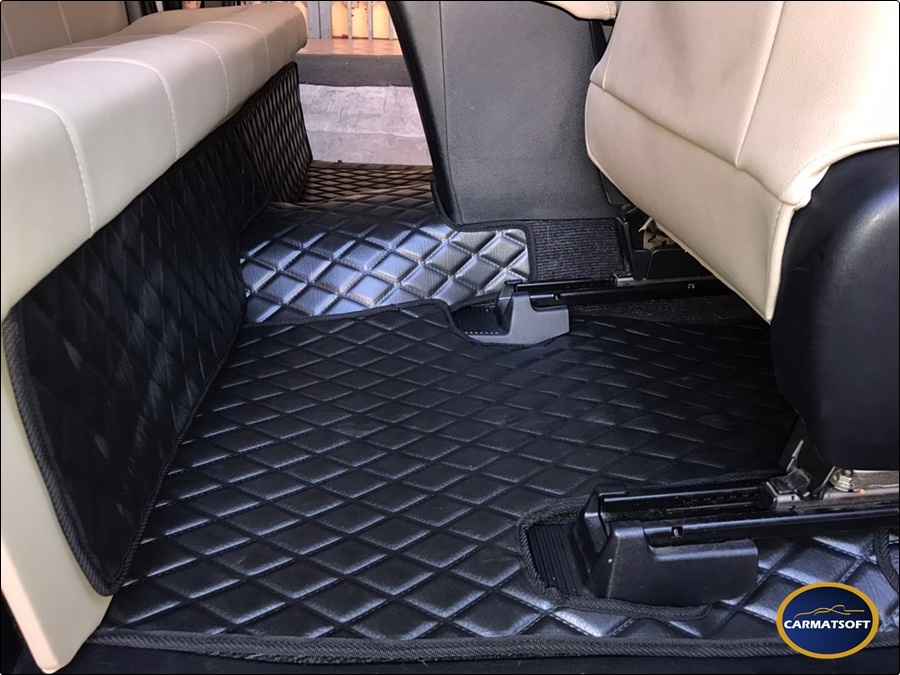 พรมปูพื้นรถยนต์FORD RANGER CAB 2012-20 ลายDIAMOND เต็มคัน