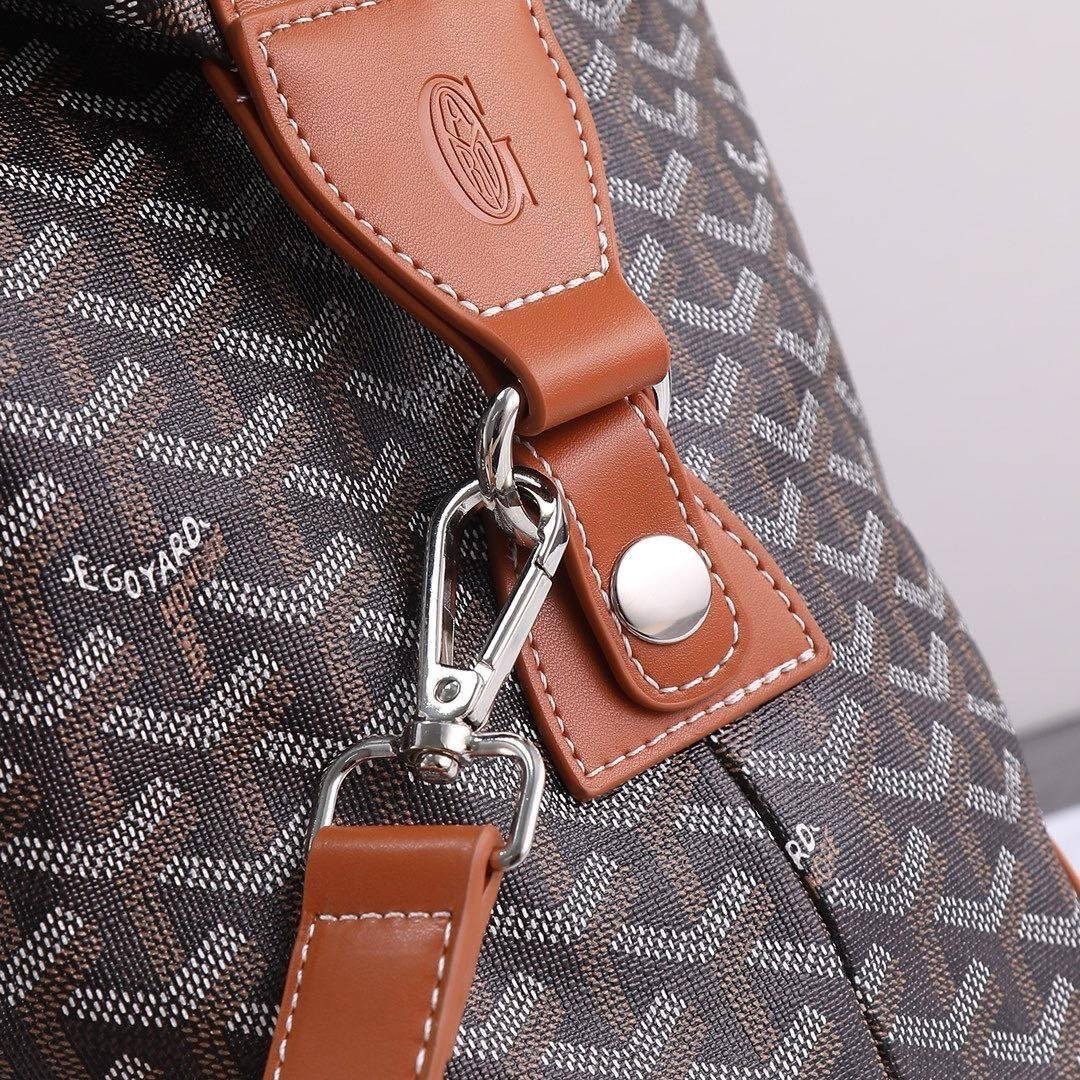 Goyard Keepall bag/ GOYARD Boeing 55 Leather Duffle Bag 55cm กระเป๋าเดินทาง เกรดท็อปออริ สลับแท้ 1:1 เกรดดีสุด ใช้ต่างประเทศได้