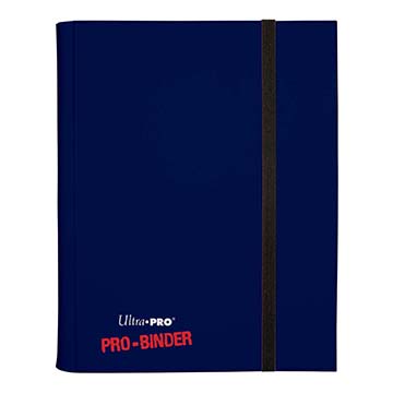 แฟ้มUltra Pro 9 ช่อง ใส่การ์ดได้ 360-600ใบ สีdrak blue
