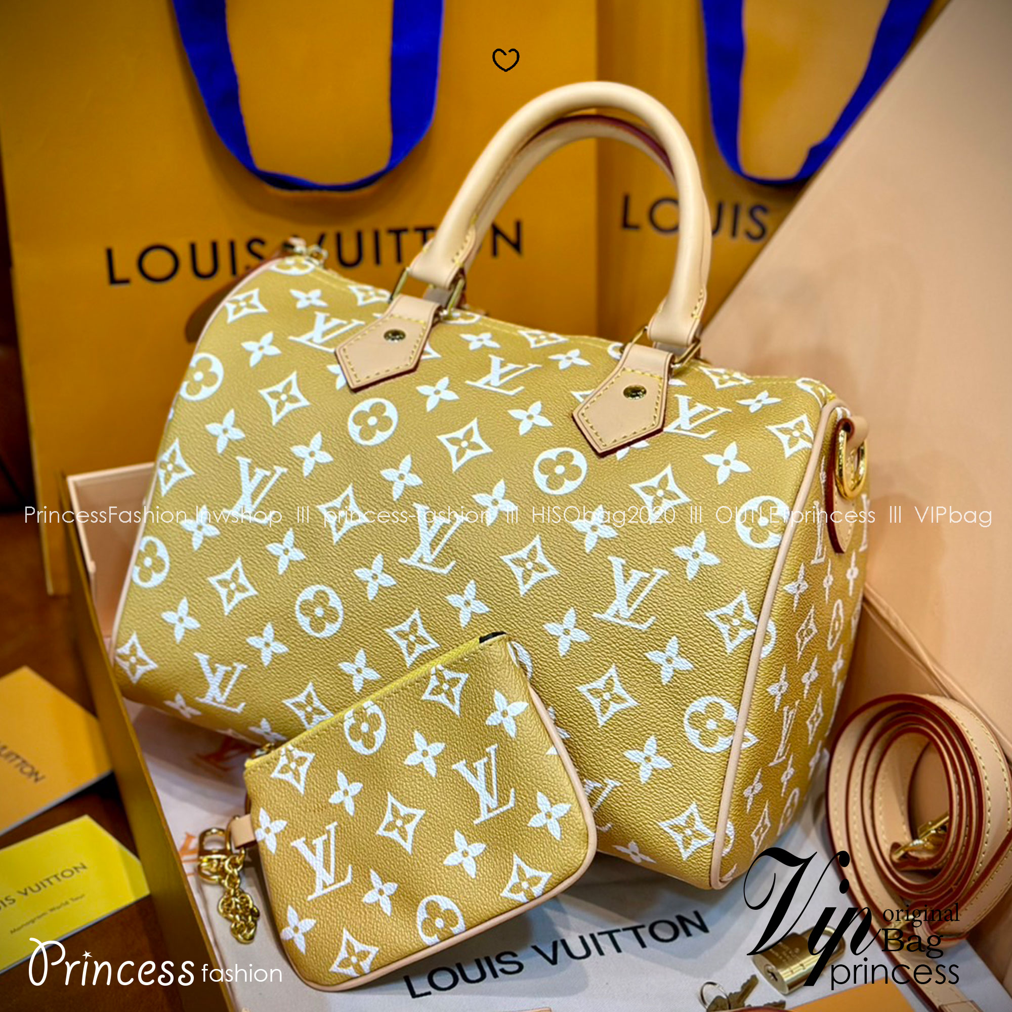LV Speedy P9 Bandoulière 25 กระเป๋าสะพายสปีดี้รุ่นใหม่หรูหรา กระเป๋าทรงหมอนท็อปฮิตดีไซน์ใหม่ต้อนรับฤดูร้อน โดดเด่นด้วยการตกแต่งลายพิมพ์สดใส รูปทรงสวยตลอดกาล