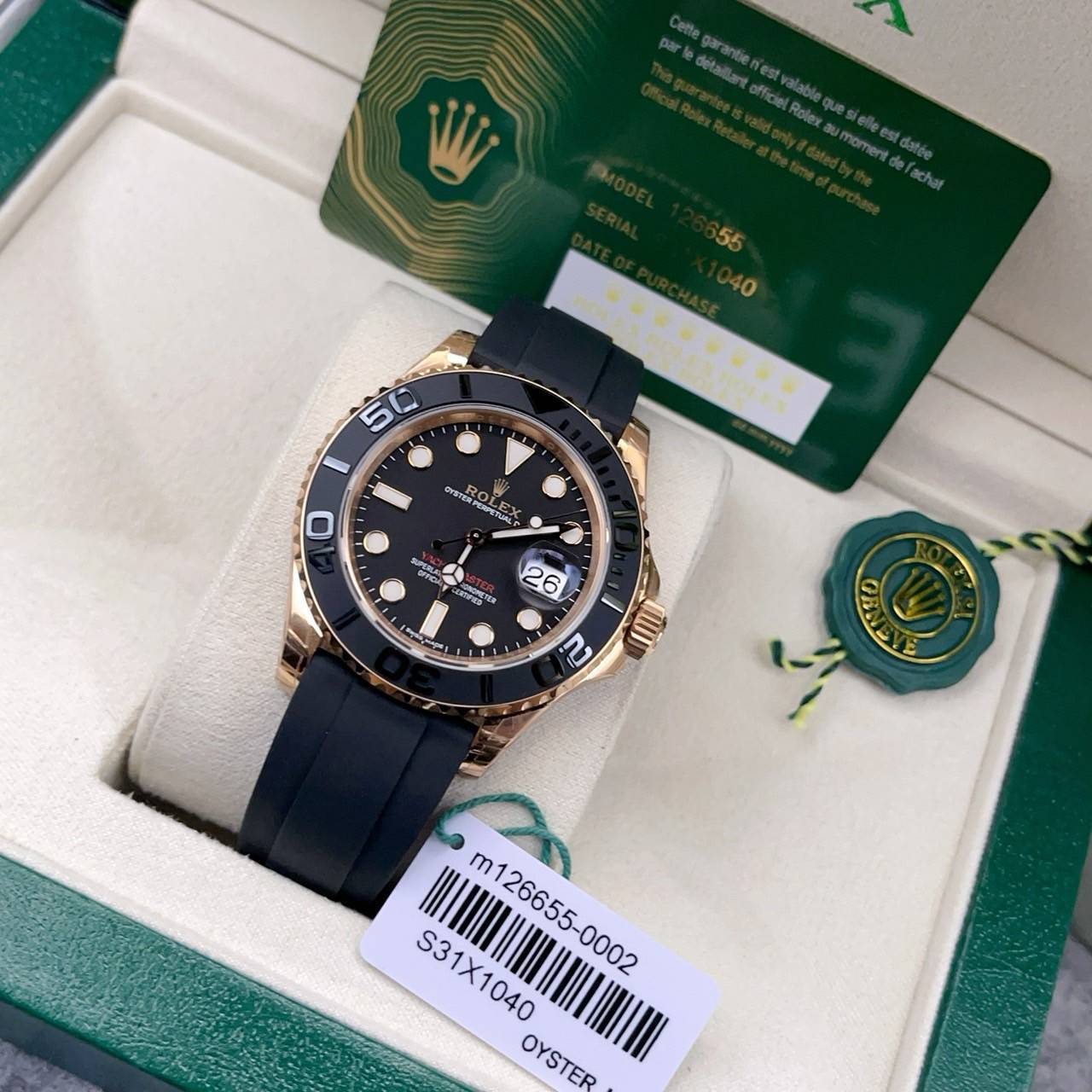 สลับแท้ เกรดเทพ นาฬิกาโรเล็กซ์ ROLEX YACHT MASTERS -Rolex TOP SWISS 1:1 super clone