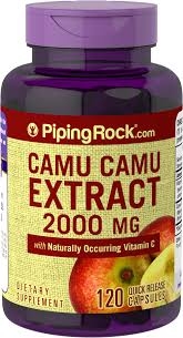 ส่งฟรีลงทะเบียนมีพร้อมส่งค่ะ Piping Rock Camu Camu Extract 2000 mg 120 Capsules