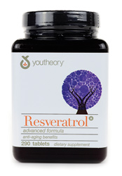 (Pre-order) Youtheory Resveratrol Advanced Formula, Tablets 290 ea