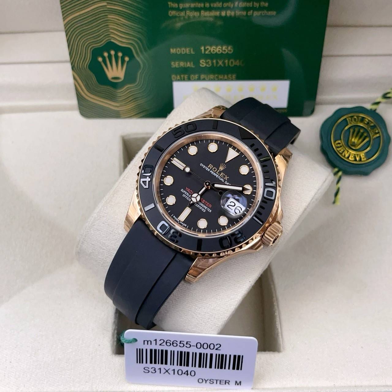 สลับแท้ เกรดเทพ นาฬิกาโรเล็กซ์ ROLEX YACHT MASTERS -Rolex TOP SWISS 1:1 super clone