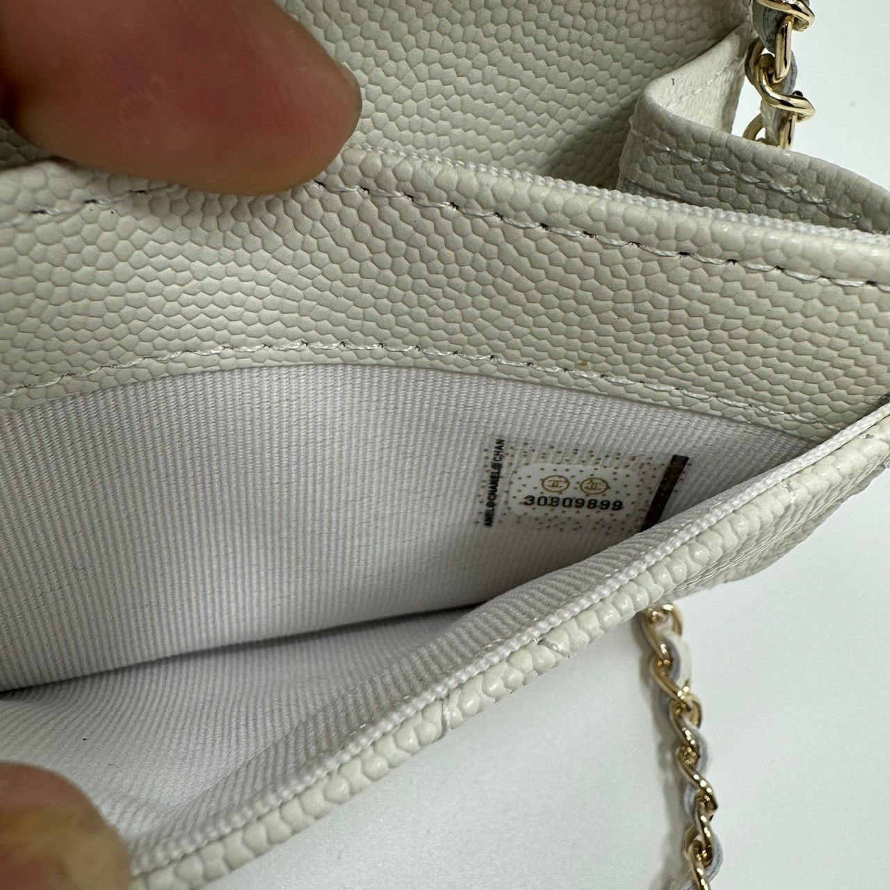 CHANEL mini wallet on chain crossbody กระเป๋าสตางค์พร้อมสายสะพายไซส์มินิ เกรดออริ 1:1 ใช้งานต่างประเทศได้ ภาพถ่ายจากงานขายจริง