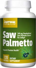 (Pre-order) Jarrow Formulas Saw Palmetto 160 mg,120 Softgels