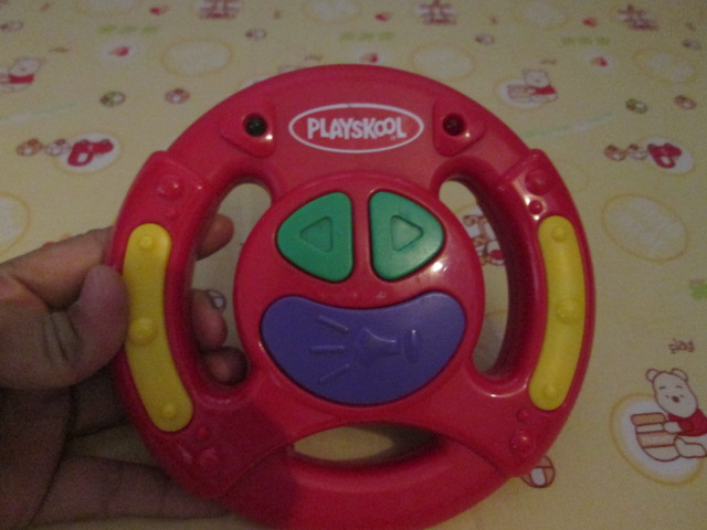 Playskool driving wheel ของเล่นเสริมพัฒนาการสำหรับเด็กมือสองสภาพดี
