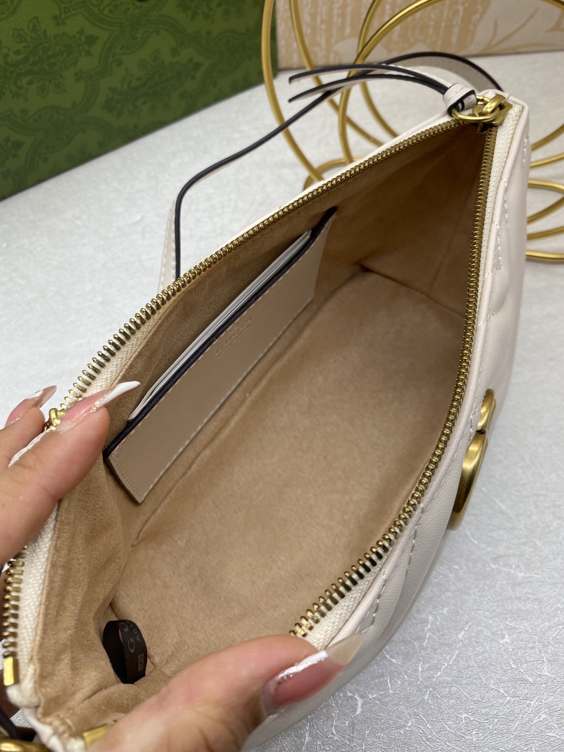 GUCCI GG Marmont matelasse shoulder bag / GUCCI Marmont เกรดออริจินอล 1:1 ใช้งานต่างประเทศได้ รุ่นใหม่ล่าสุด