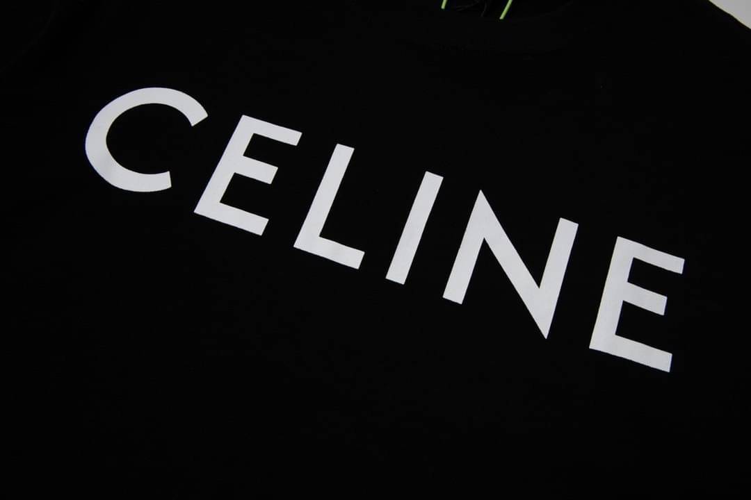 Celine T-Shirt / CL T-Shirts เสื้อยืดแบรนด์เนม เสื้อแบรนด์หรู เกรดออริจินอล สลับแท้ ภาพถ่ายจากงานจริง ใช้งานต่างประเทศได้