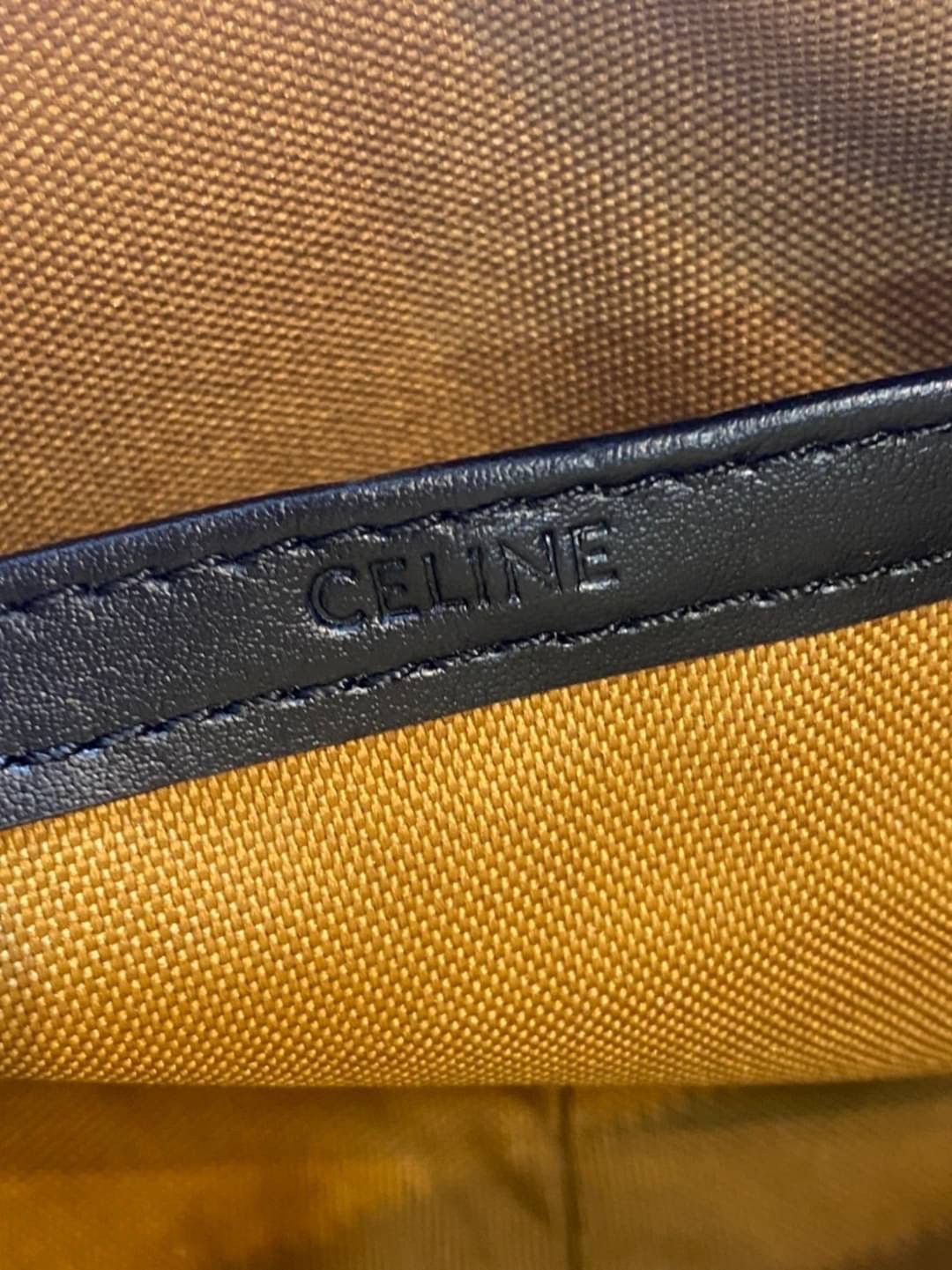 CELINE Medium Messenger Bag in Triomphe Canvas with Celine Print / Celine Camera Bag กระเป๋าทรงครอสบอดี้ ใช้ได้ทั้งชายหญิง ขนาดกลางกำลังดี น้ำหนักเบา