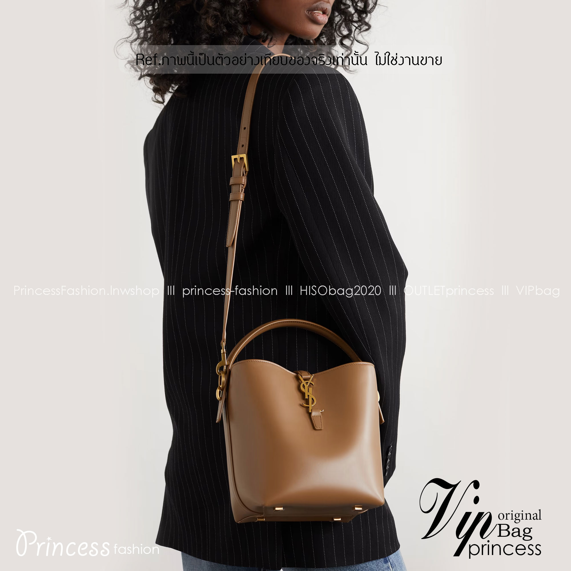 Small 6" YSL Le 37 in shiny leather Hobo Bag / YSL Bucket Bag / YSL Tote Bag กระเป๋าสะพายทรงโฮโบโท้ท งานหนังสวยเต็มใบ อะไหล่ทองสวยคลาสสิก ราคาแสนดีแนะนำของมันต้องมีจริงๆ