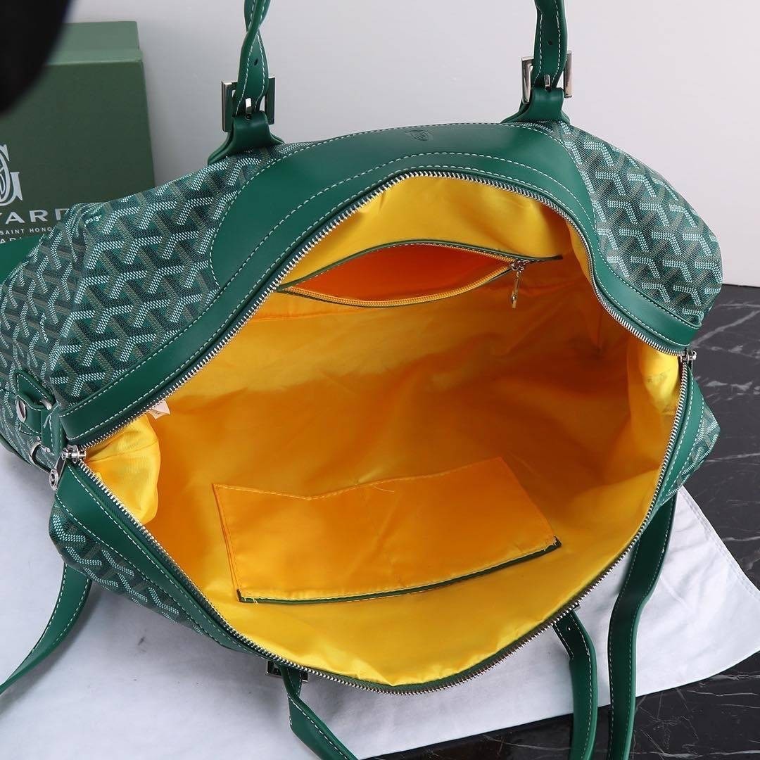 Goyard Keepall bag/ GOYARD Boeing 55 Leather Duffle Bag 55cm กระเป๋าเดินทาง เกรดท็อปออริ สลับแท้ 1:1 เกรดดีสุด ใช้ต่างประเทศได้