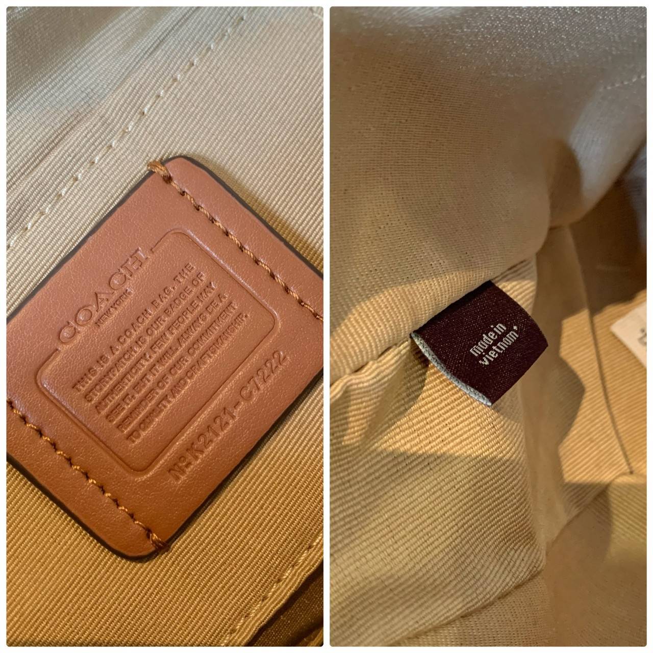 น้องออกใหม่ล่าสุดสวย หักใจไม่ลงเลยค่าา😘 COACH PENNIE SHOULDER BAG ((C7222)) พร้อมส่ง สีใหม่ล่าสุด ยังไม่มีในช๊อปไทยค่าา กระเป๋าหิ้ว//สะพายข้างได้ สุดคุ้ม! หนังแท้ชั้นดี ลายหนังสวย นิ่มมือดีมากๆค่ะ ปากกระเป๋าแบบซิปมีหนังห้อยเพิ่มความเก๋ ภายในกระเป๋