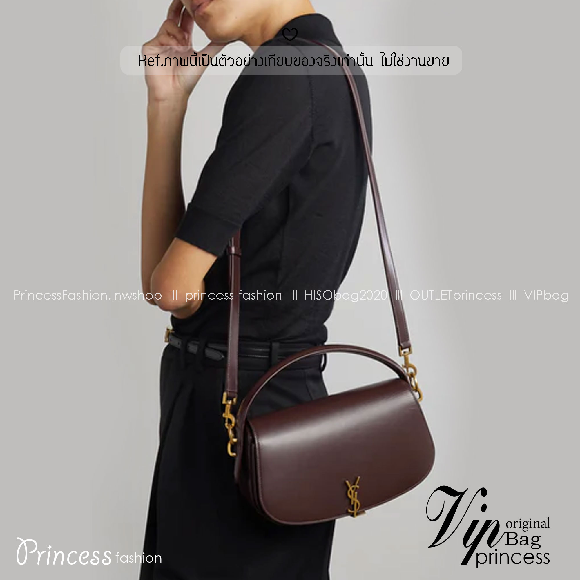 YSL Voltaire in box ไอเท็มขึ้นแท่นสวยเรียบหรูลักชู the best seller!! กระเป๋าสะพายรูปทรงโค้งมน งานหนังเรียบโดดเด่นด้วยโลโก้สีทอง เป็นใบที่น้อยแต่มากสวยคมทุกมิติจริงๆ ค่ะ