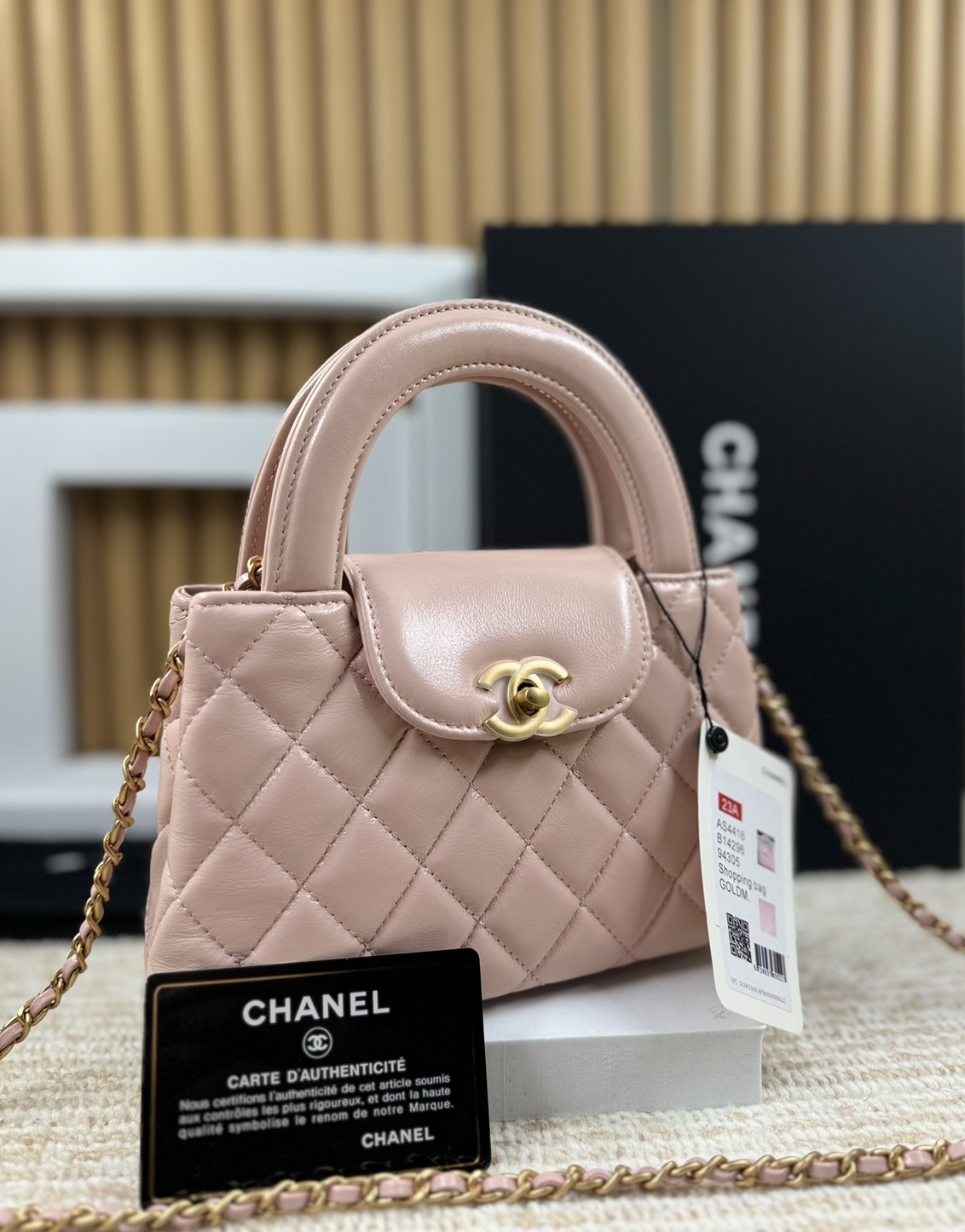 Chanel mini kelly flap bag เกรดออริ สลับแท้ 1:1 ใช้งานต่างประเทศได้