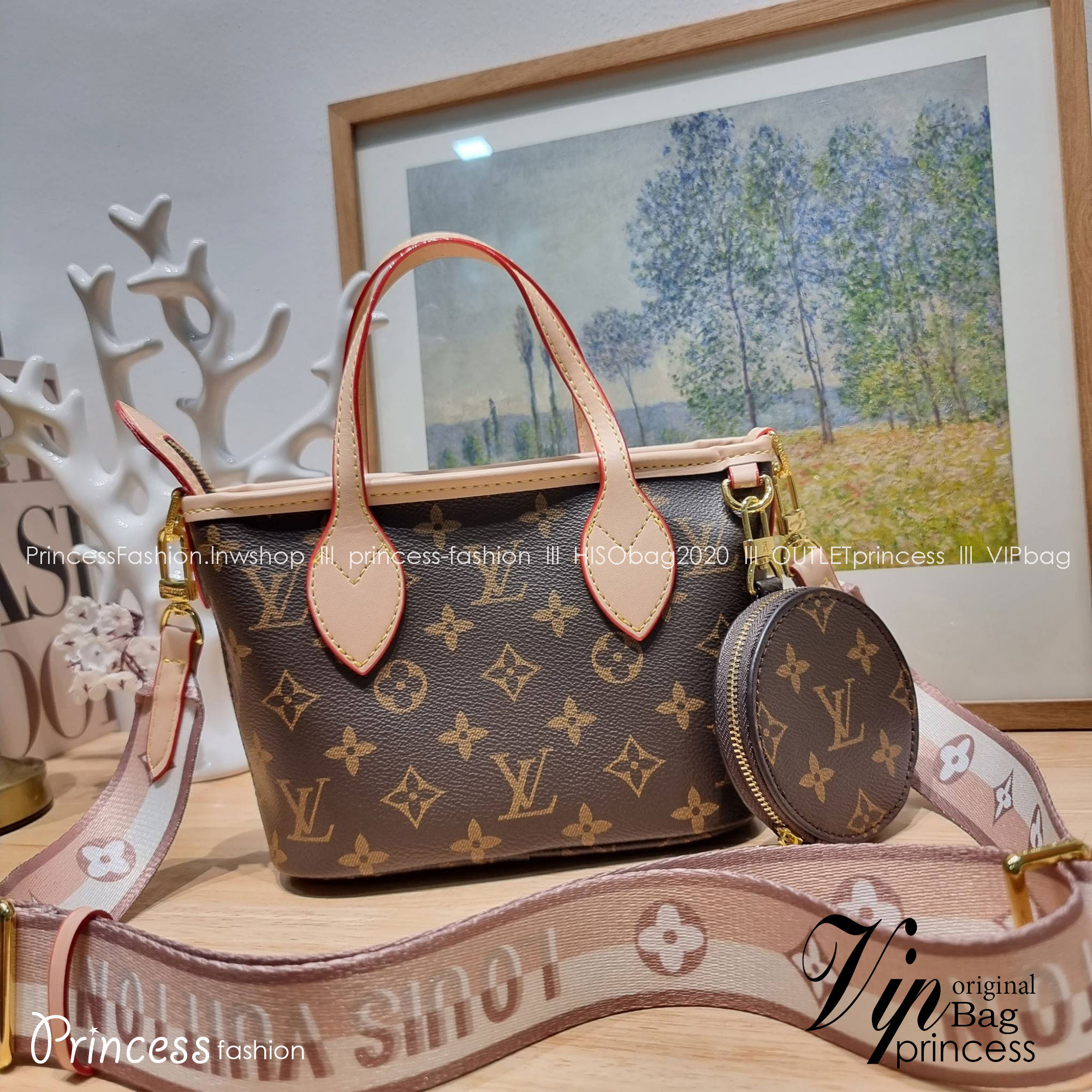 LV Neverfull BB monogram mini tote bag / LV Mini Tote Bag กระเป๋ามินิโท้ท สุดยอดของความคลาสสิค