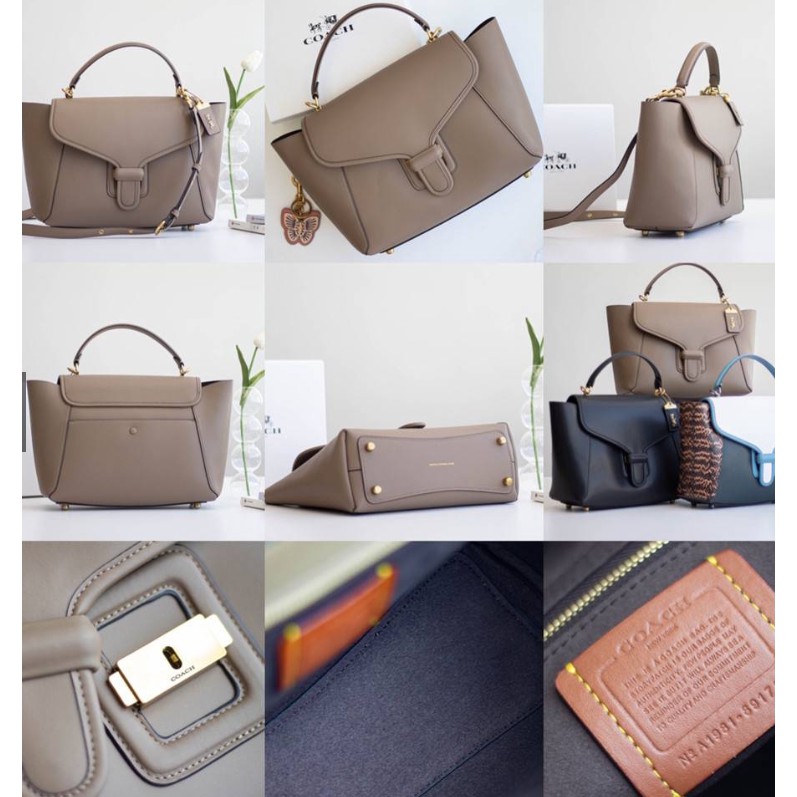 COACH COURIER CARRYALL 23 IN COLORBLOCK SIGNATURE CANVAS พร้อมส่ง 7 แบบ พร้อมส่ง ลุคดูไฮสุดๆค่ะ! กระเป๋าสะพายหนังหรูหราและคลาสสิค หนังแท้ชั้นดีที่สุด น้ำหนักเบา หนังสวยมากก สัมผัสแล้วหลงรักแน่นอนจ้าา😘