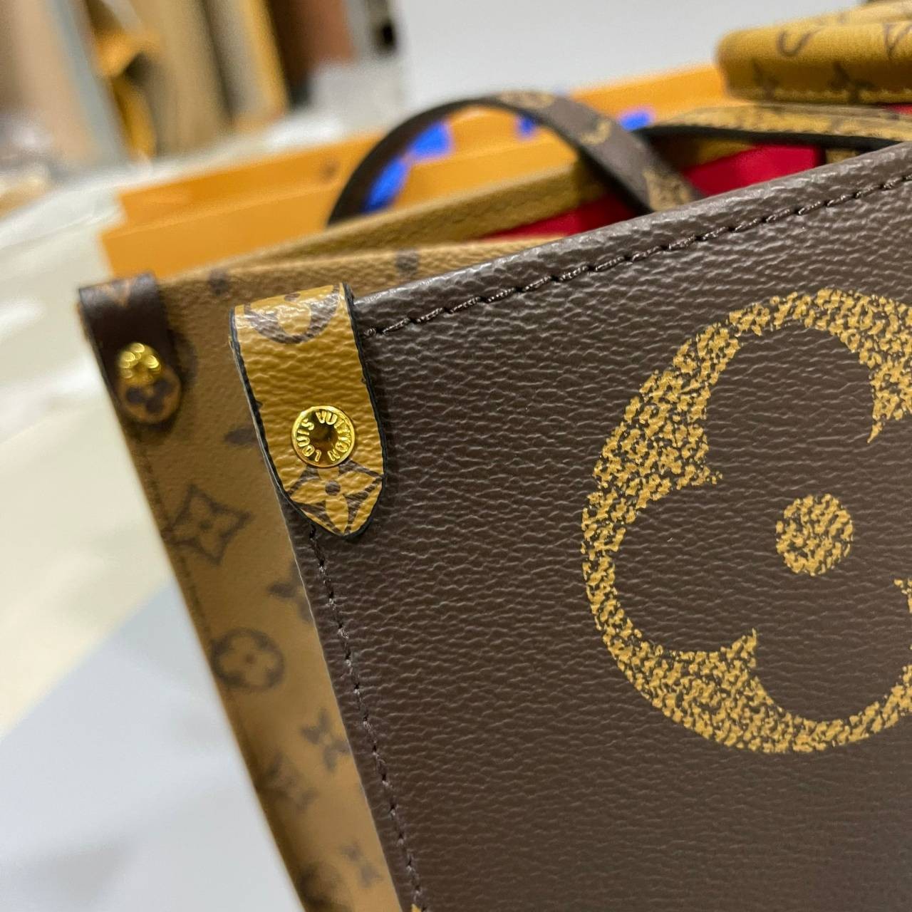 หนังแท้ LOUIS VUITTON ONTHEGO GM พร้อมส่งที่ไทย เกรดใช้งานต่างประเทศได้