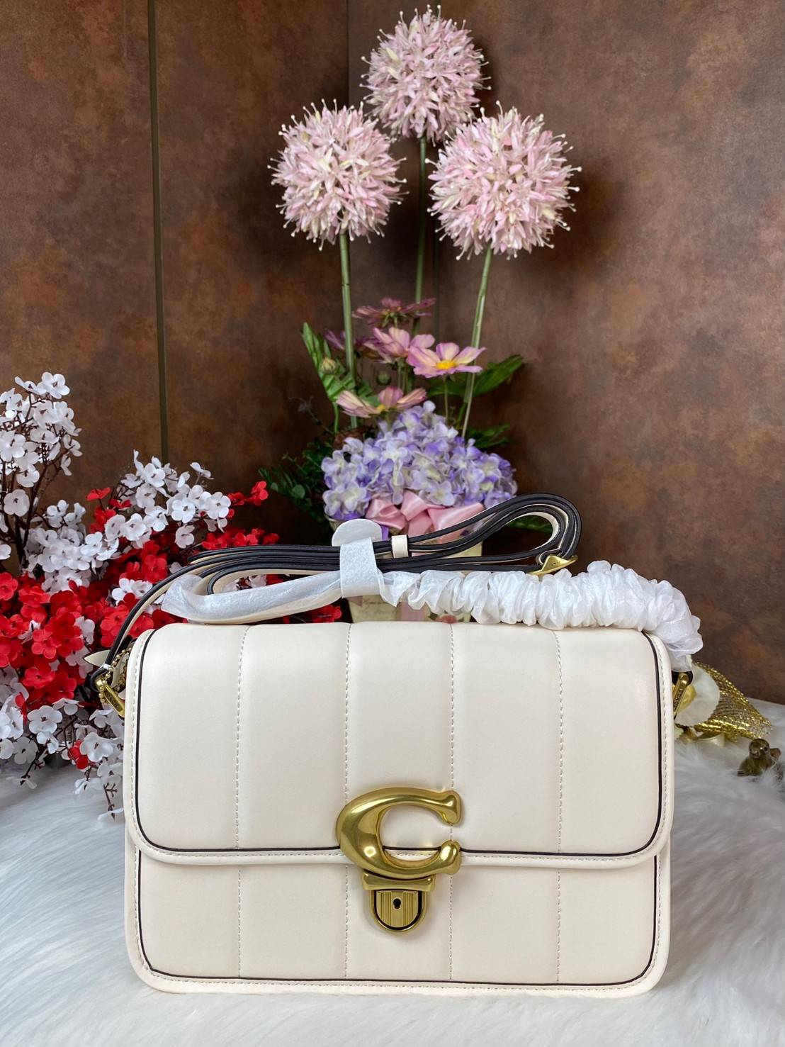 Coach Studio Shoulder Bag With Quilting c7725 พร้อมส่งที่ไทย