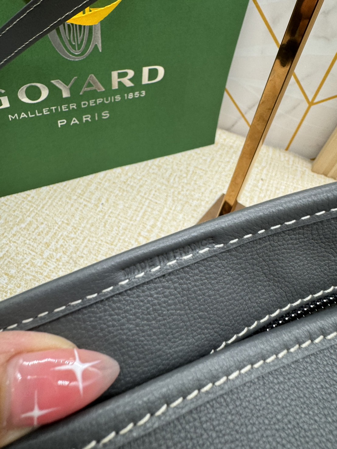 พร้อมส่ง 5 สี Goyard Grenadine Hobo Top Zipper Closure / Goyard Hobo Bag กระเป๋าสะพายทรงโฮโบใบใหญ่ 🧡 เกรดท็อปออริจินอล 1:1 สลับแท้ ใช้งานต่างประเทศได้