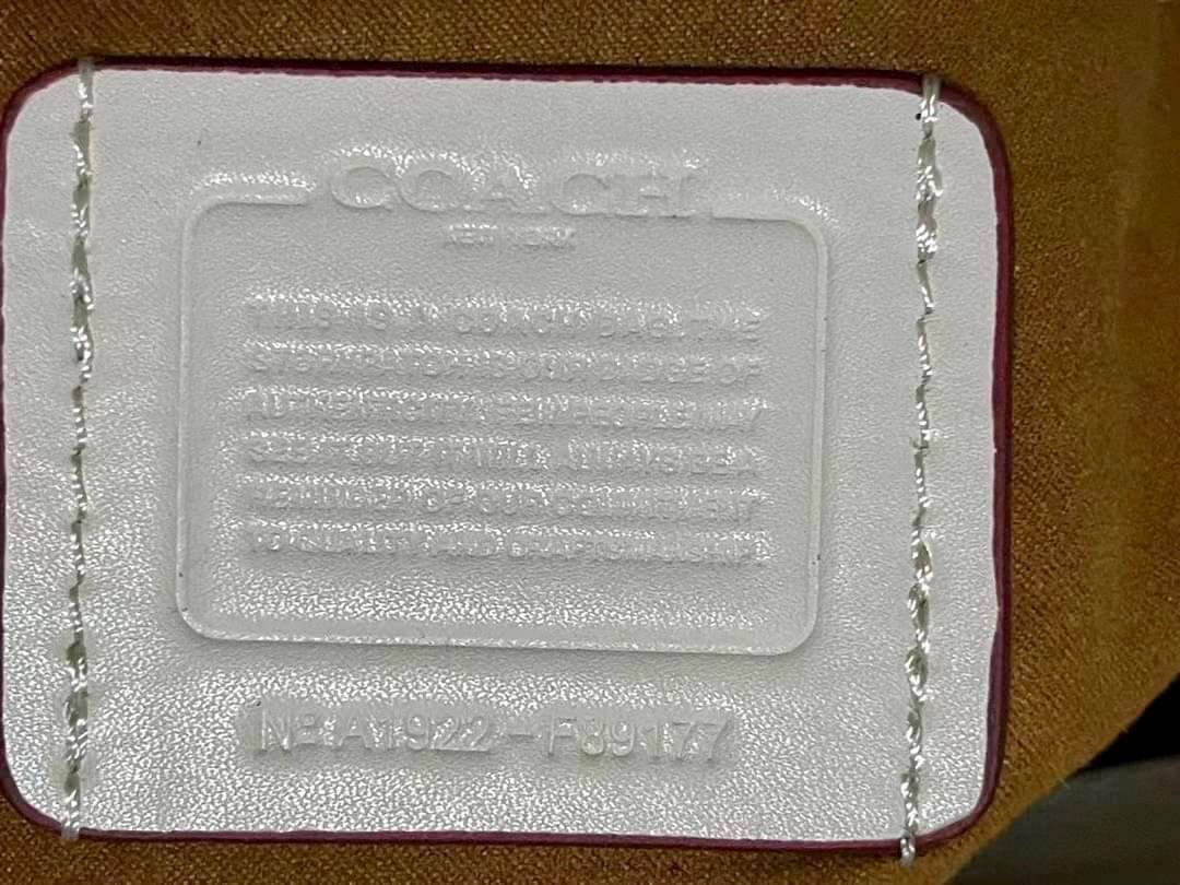 Coach Signature Chain Hobo In Signature Canvas พร้อมส่ง 4 สี