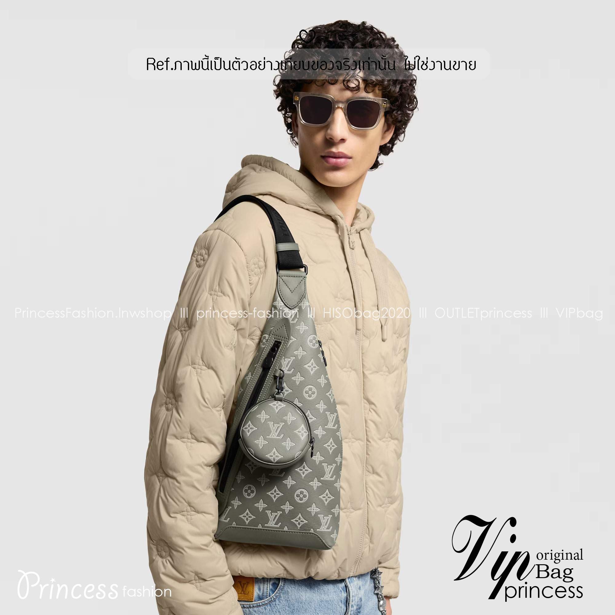 TOP ORI หนังแท้ | LV Duo Slingbag / LV Belt Bag กระเป๋าคาดอกดีไซน์ใหม่ สปอร์ตและดูหรูในตัว รูปทรงใช้งานง่ายได้ทุกลุค ที่สุดของไอเท็มขายดี