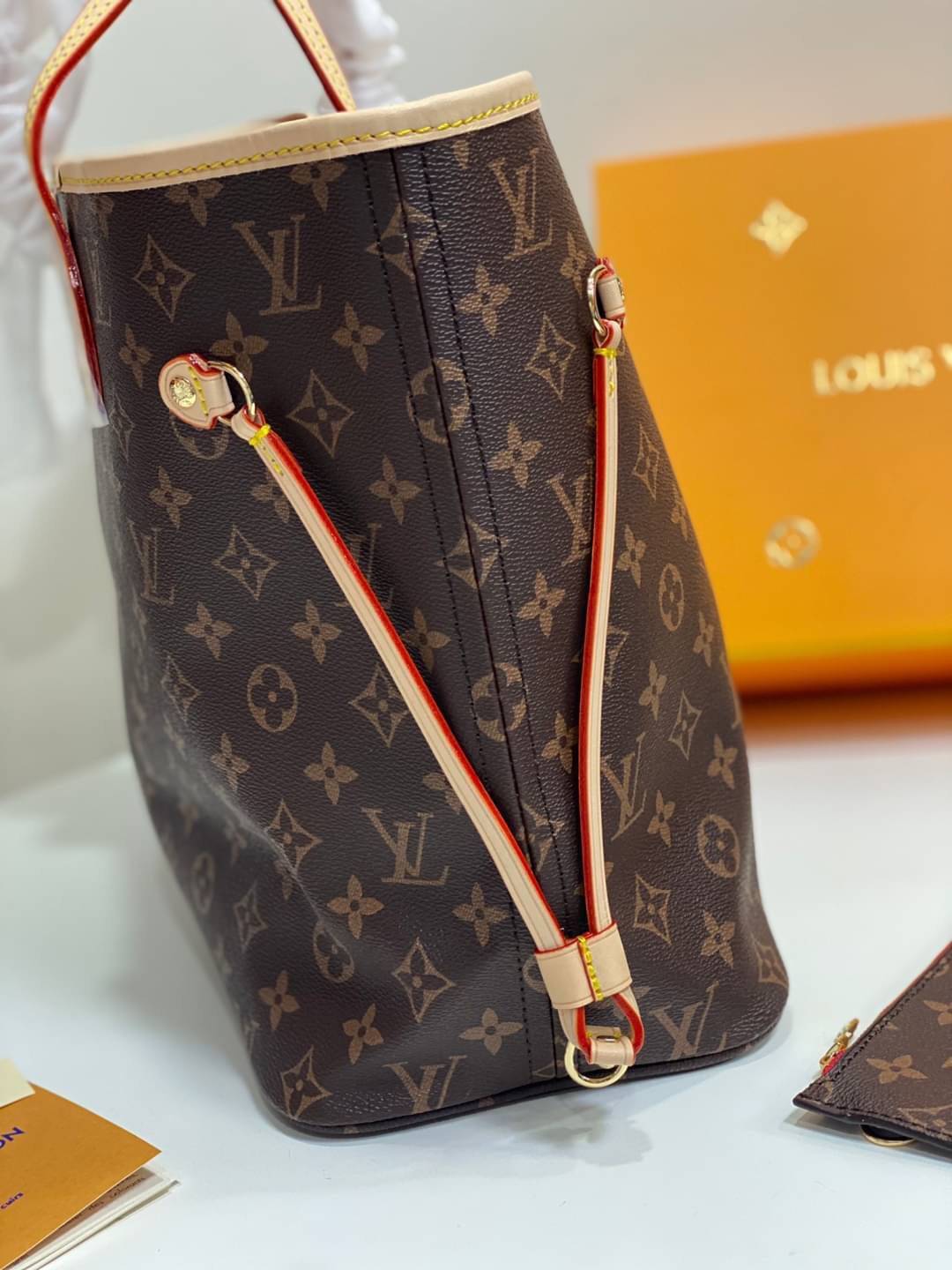 LV Neverfull MM เกรดออริจินอล พร้อมส่งที่ไทย ภาพสินค้าถ่ายจากงานขายจริง ใช้งานต่างประเทศได้