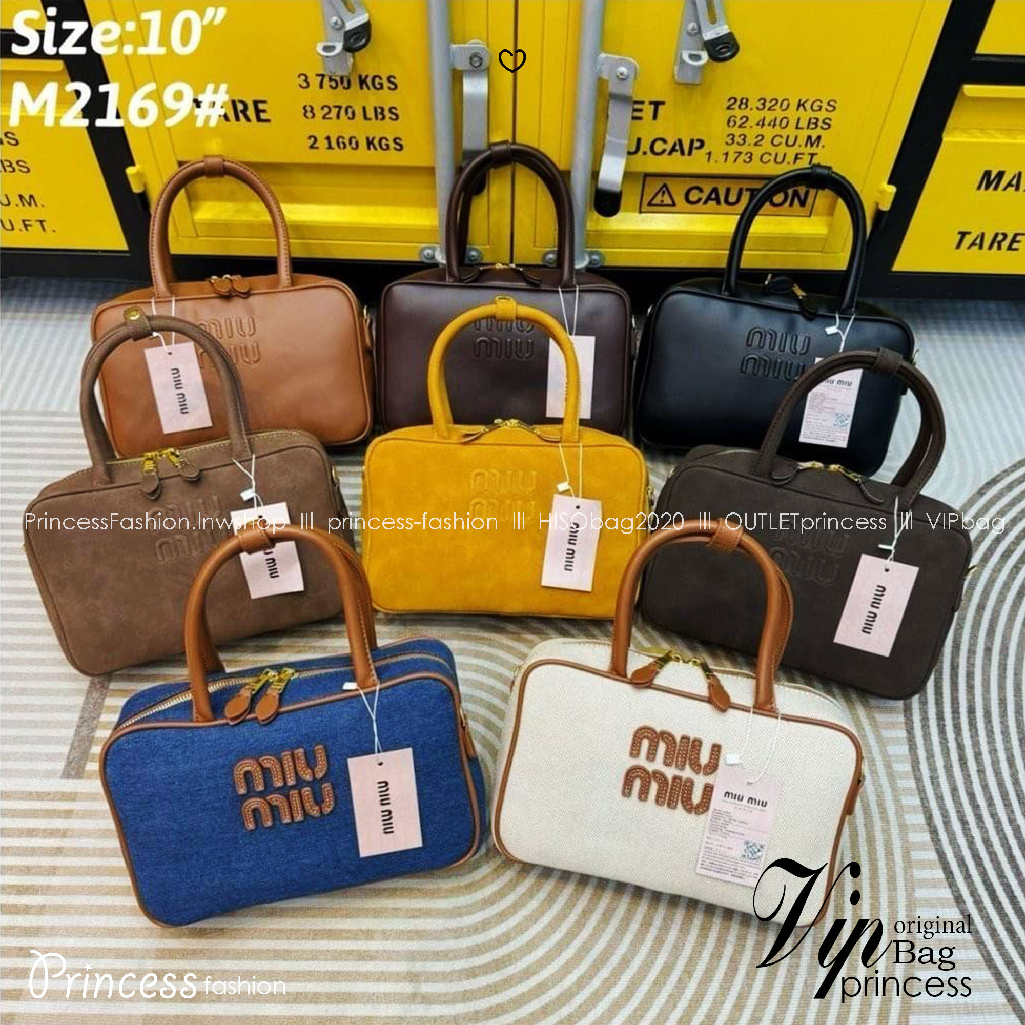 MIU MIU leather Beau bag 25cm กระเป๋าถือทรงบอสตัน ขนาดกำลังสวยพกพาง่าย สะดวกใช้งาน ซิปรอบเปิดได้กว้างๆ ดีไซน์เรียบแต่มากมีอยู่จริง สวยดูแพง