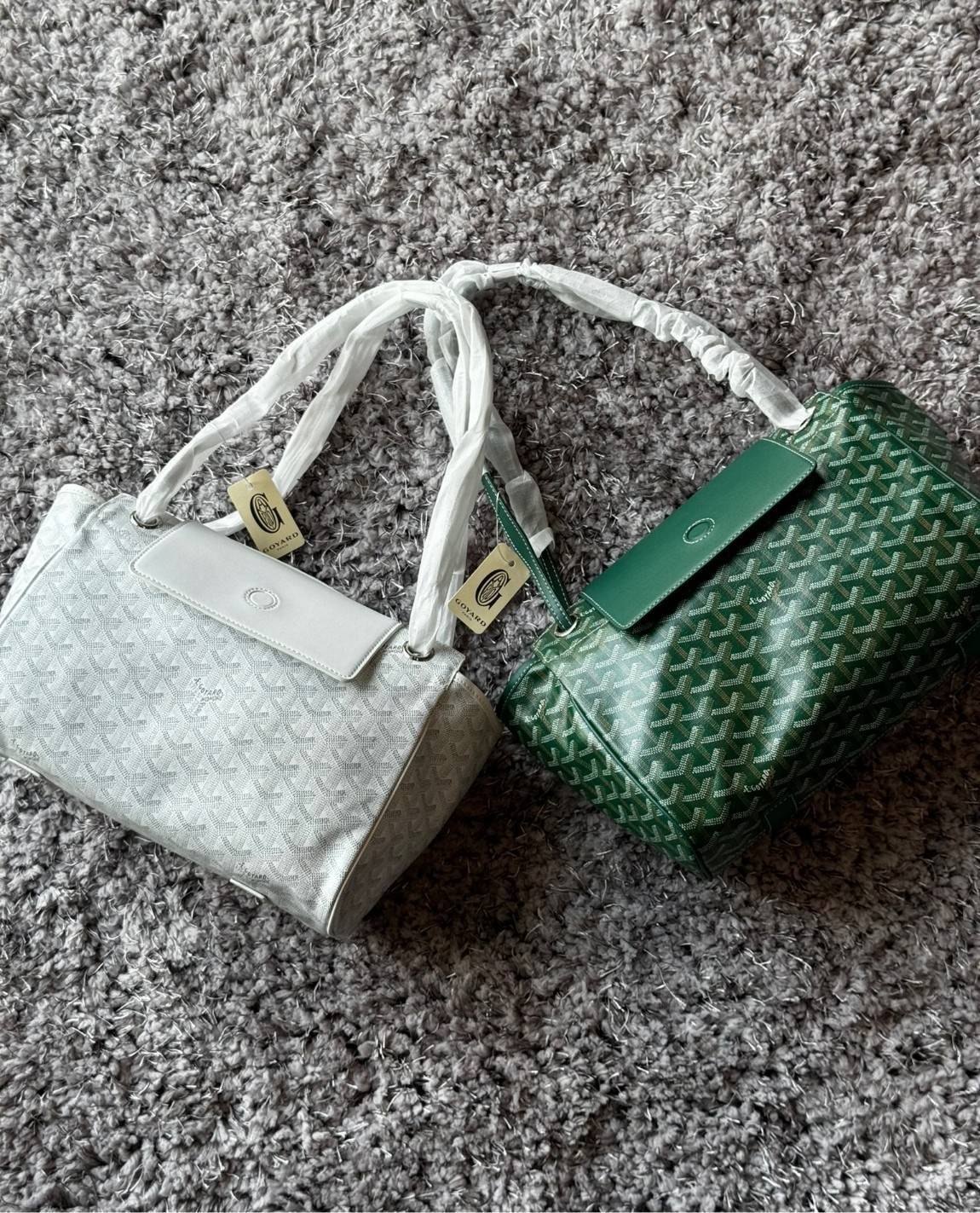 พร้อมส่ง 8 สี GOYARD Rouette Souple Bag 30cm กระเป๋าสะพายแบรนด์หรูสัญชาติฝรั่งเศส 🧡 เกรดออริจินอล 1:1 สลับแท้ ใช้งานต่างประเทศได้