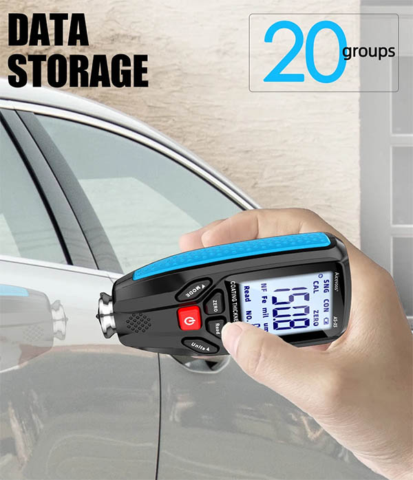 เครื่องวัดความหนาสี (Paint Coating Thickness Meter) ช่วงค่าการวัด 0~1300 um รุ่น X5