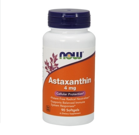 (Pre-order) Now Foods Astaxanthin 4 mg 90 Softgels