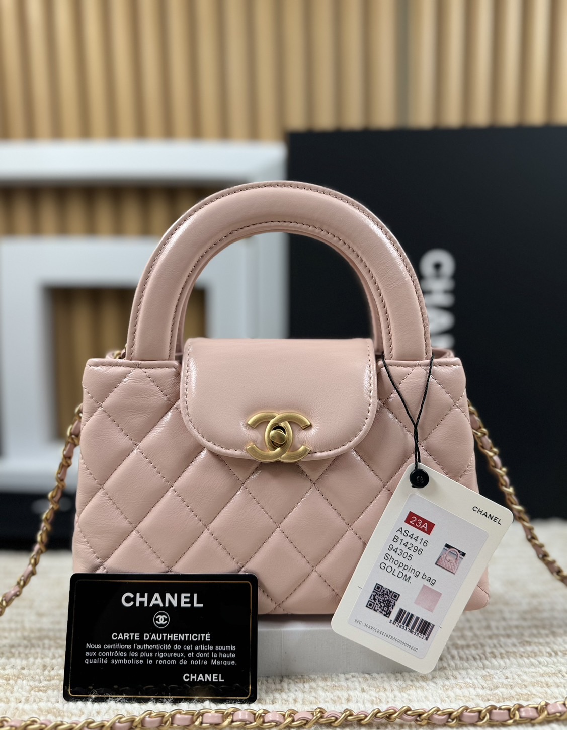 Chanel mini kelly flap bag เกรดออริ สลับแท้ 1:1 ใช้งานต่างประเทศได้