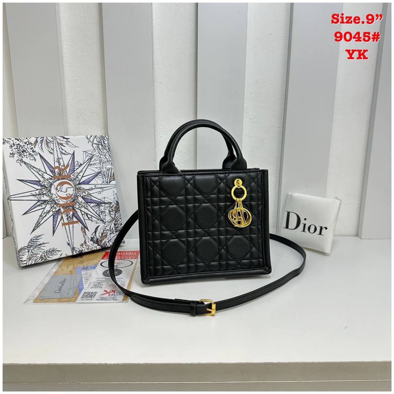 DIOR Small Dior Book Tote Powder Beige Macrocannage Leather 9" กระเป๋าทรงโท้ท แก่นแท้ของความงามรูปลักษณ์ทันสมัย สง่างามเหนือกาลเวลา เกรดไฮเอน 1:1