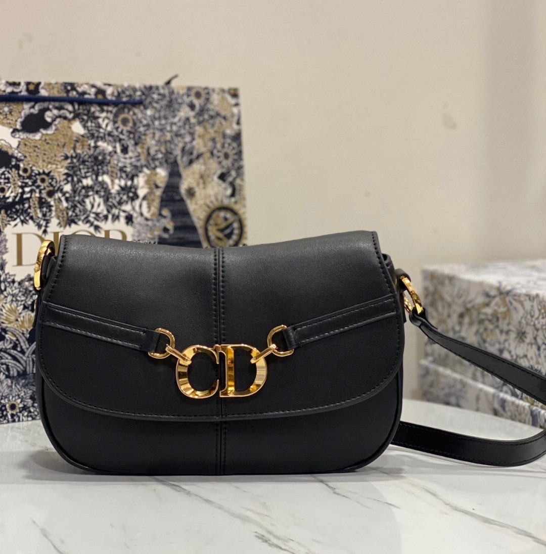 พร้อมส่ง 2 สี Small CD Besace Bag Oblique Jacquard & black calfskin กระเป๋าสะพายดิออร์รุ่นใหม่ เกรดออริ สลับแท้ 1:1 ใช้ต่างประเทศได้