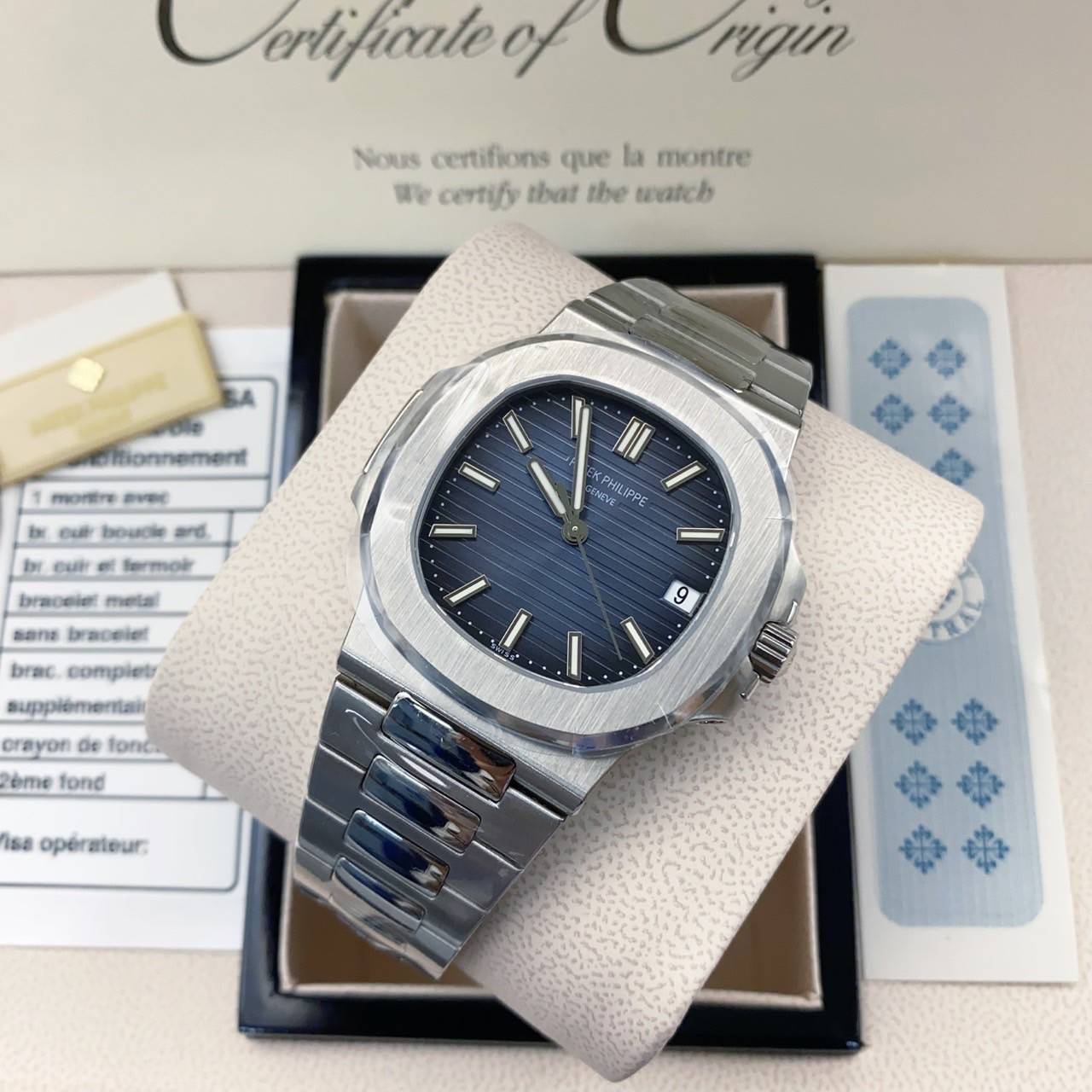 VIP ORI | นาฬิกาปาเต๊ะ สลับแท้ เกรดเทพ Patek Phillips nautilus 5711 โรงงาน ZFแท้ factory โรงงานที่ทำเหมือนที่สุด กระจกแซฟไฟร์แท้100%