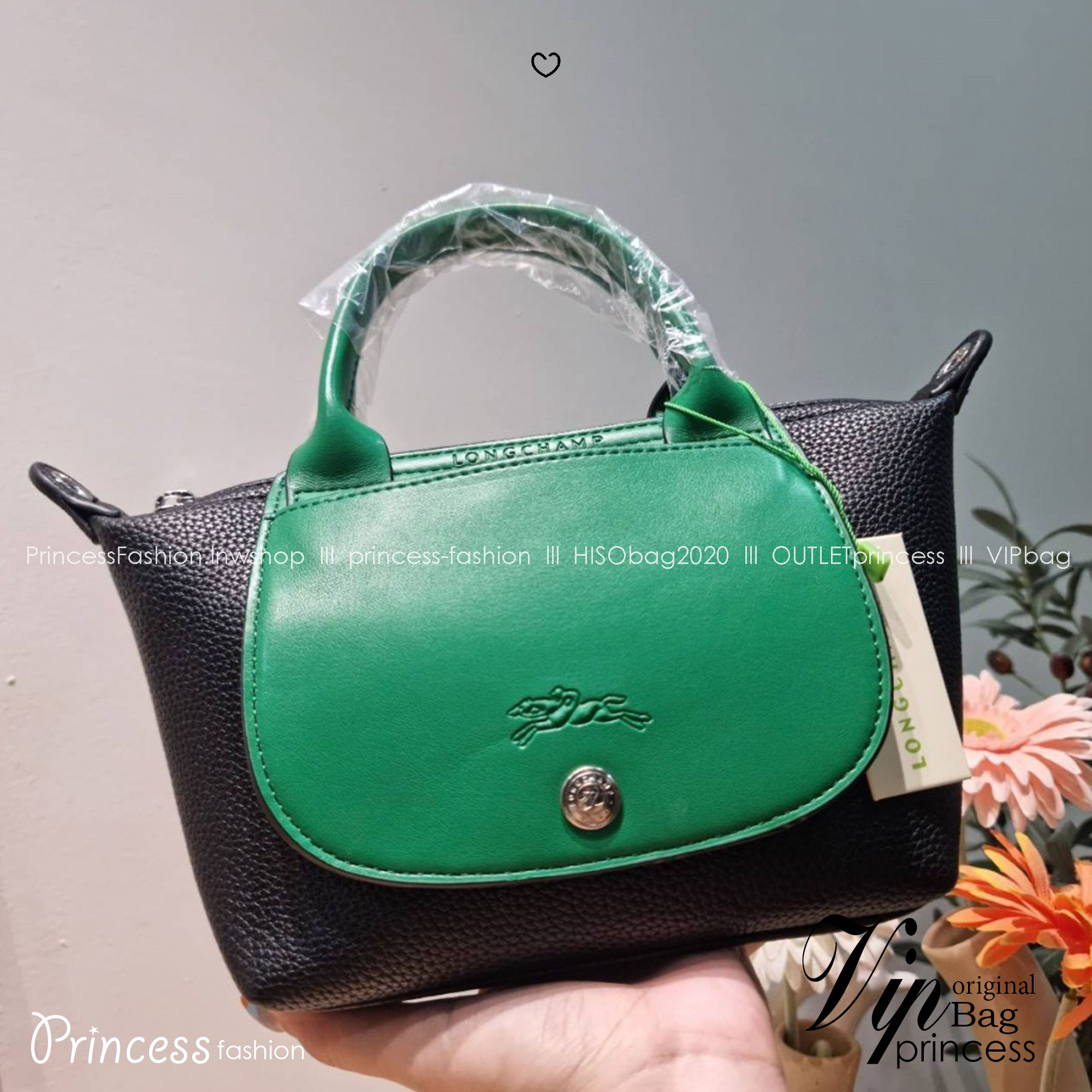 Longchamp le pliage xtra XS leather top handle bag กระเป๋าถือ/สะพายรุ่นยอดฮิต ที่มาในดีไซน์ทูโทน โดดเด่นมีกิมมิค น่ารักน่าใช้สุดๆ