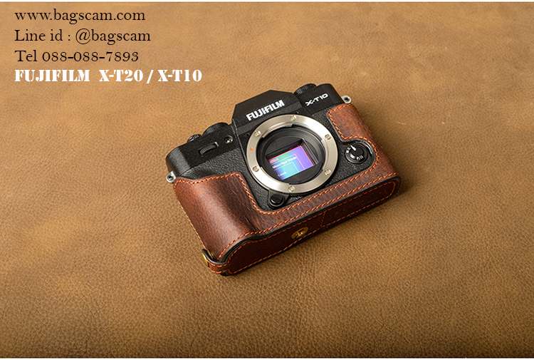 เคสกล้อง FUJIFILM XT10/XT20 หนังแท้