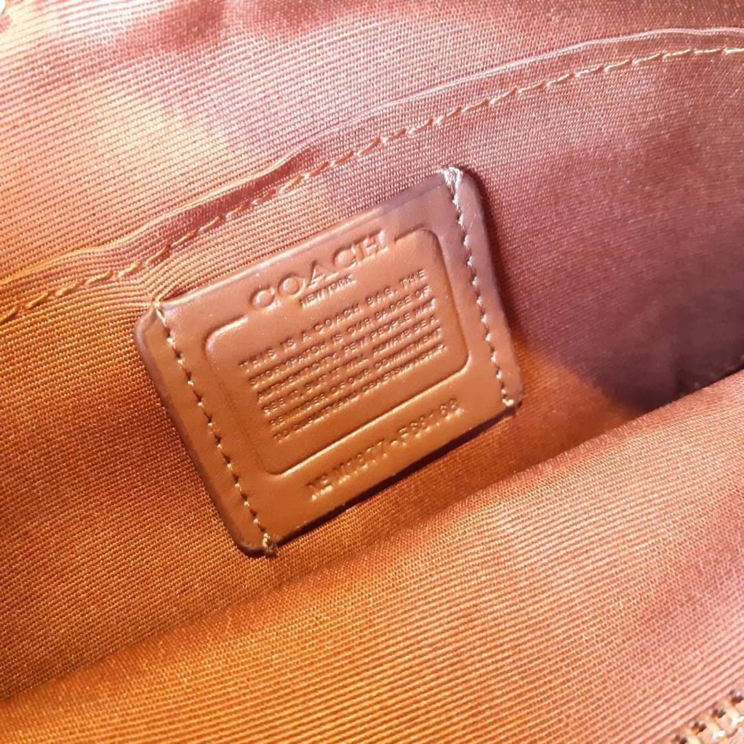 COACH F68168 JES CROSSBODY IN SIGNATURE CANVAS รุ่นยอดฮิต!! กระเป๋าสะพายข้าง รุ่น 2 ซิป ใบใหญ่จุใจ สีคลาสสิคขายดี!!