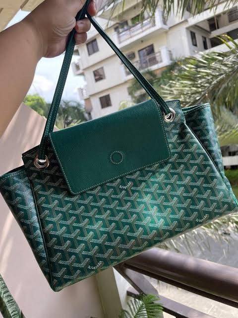 พร้อมส่ง 8 สี GOYARD Rouette Souple Bag 30cm กระเป๋าสะพายแบรนด์หรูสัญชาติฝรั่งเศส 🧡 เกรดออริจินอล 1:1 สลับแท้ ใช้งานต่างประเทศได้