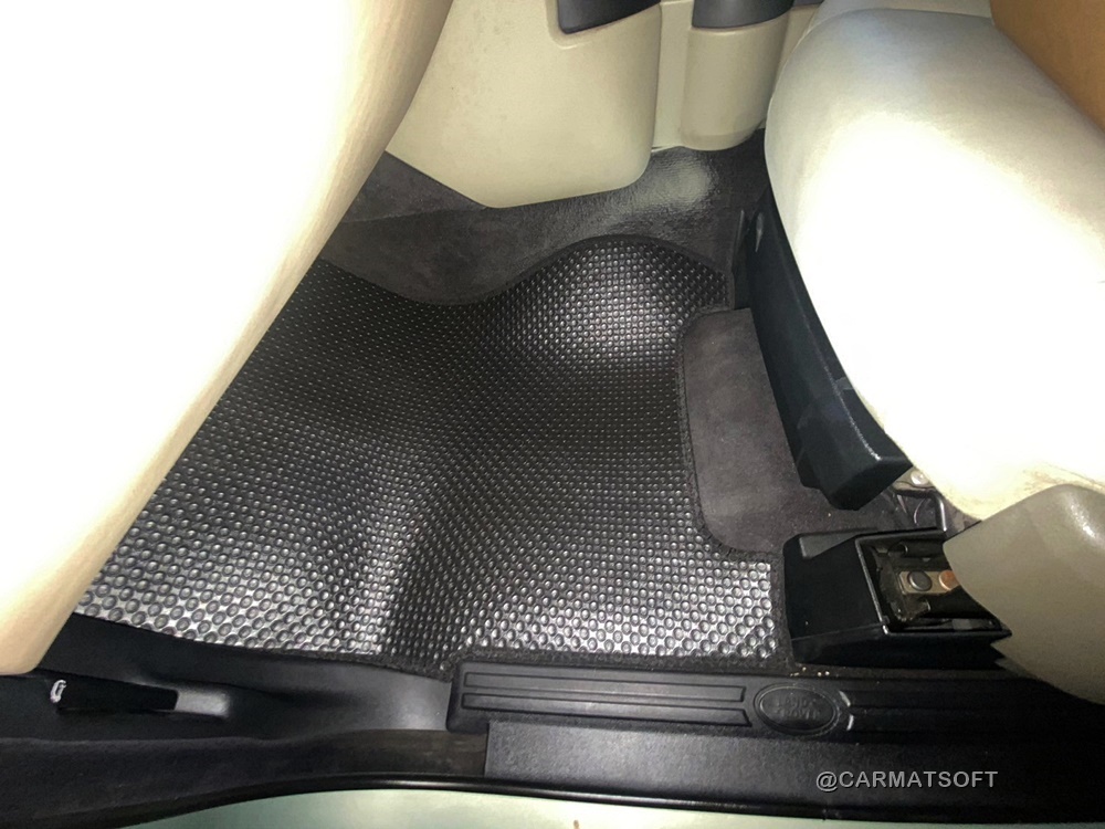 ยางปูพื้นรถยนต์ LANDROVER DISCOVERY 3-4 พรมกระดุมเม็ดเล็ก แลนด์โรเวอร์ ดิสคัฟเวอรี่ 3 เข้ารูป เต็มคัน