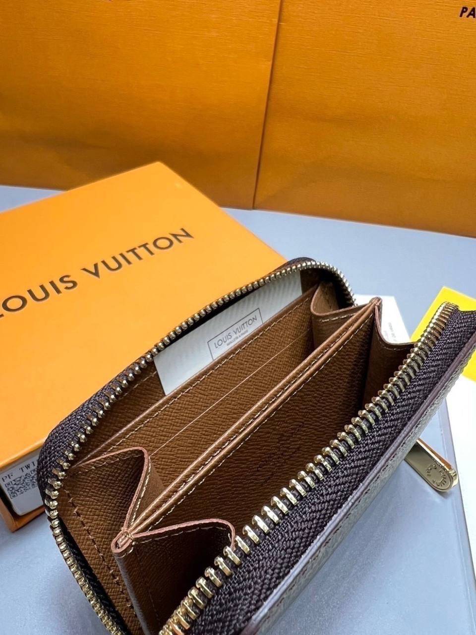 ORI หนังแท้ | LV Zippy Coin Purse / LV Short Wallet กระเป๋าสตางค์ใบสั้นกระเป๋าสตางค์ซิปรอบ 🤍 เกรดออริจินอล