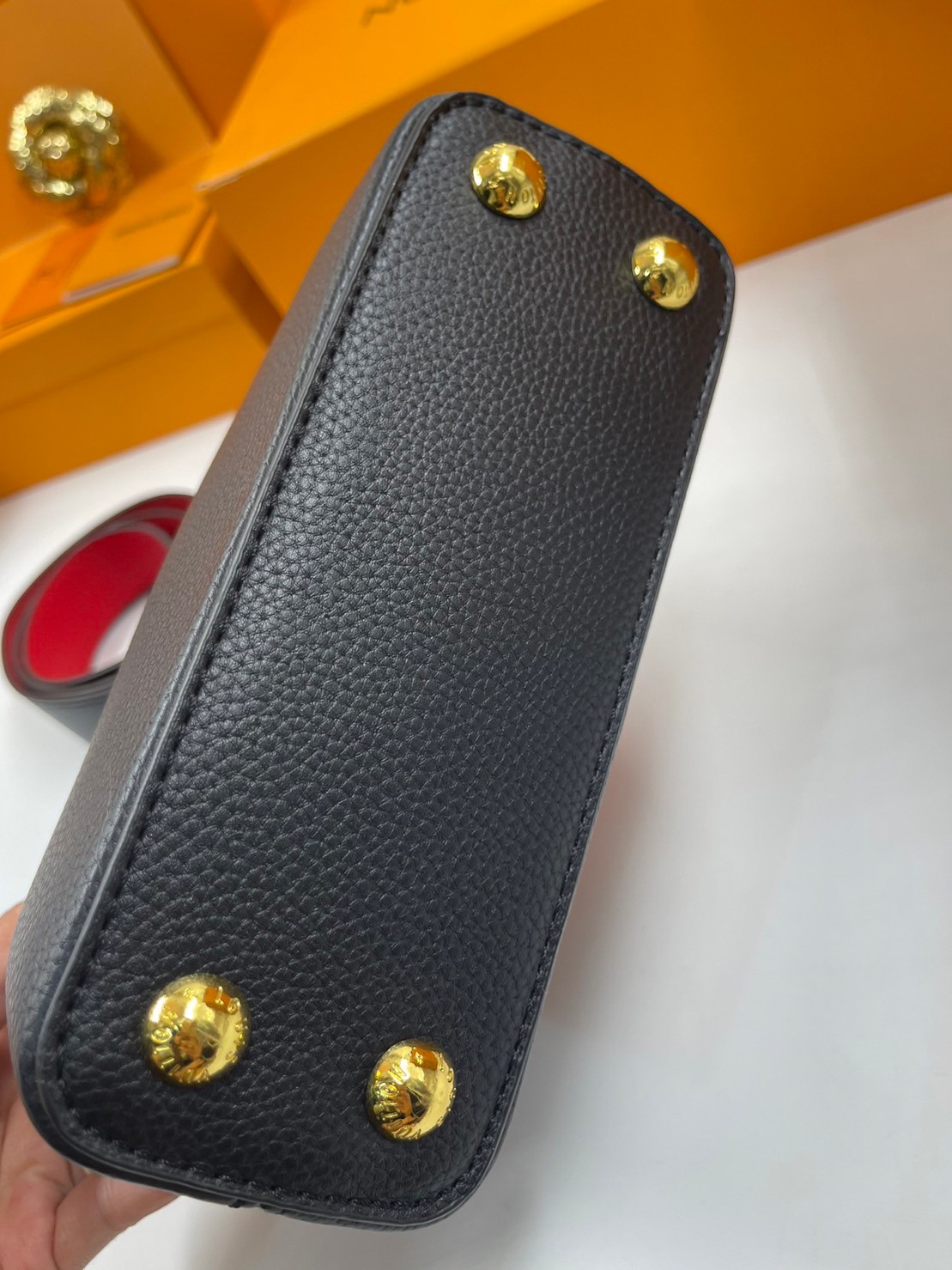 LV BB Capucines Python Handbags / LV Capucines BB Taurillon Leather 20cm พร้อมส่ง 6 สี **สินค้าเกรดออริจินอล 1:1 สลับแท้ ใช้งานต่างประเทศได้