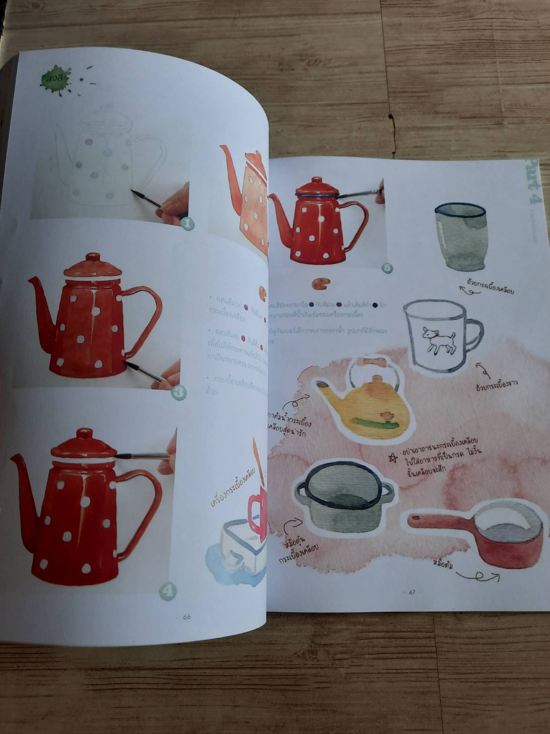 หนังสือหัดวาดสีน้ำเล่มแรกของฉัน เฟยเล่อเหนี่ยว เขียน ณิชา แปล***สินค้าหมด***