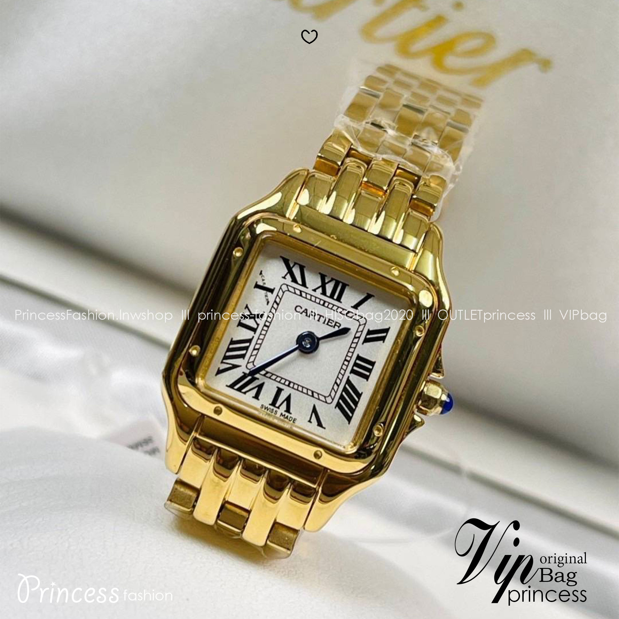 เกรดเทพ Top ORI | นาฬิกาคาเทียร์ New Cartier PANTHERE DE CARTIER WATCH(Ori) เครื่องญี่ปุ่นแท้ 100 % Size 23x30 mm. box set 🤍 เกรดเทพออริจินอล เกรดดีสุด สลับแท้ 1:1